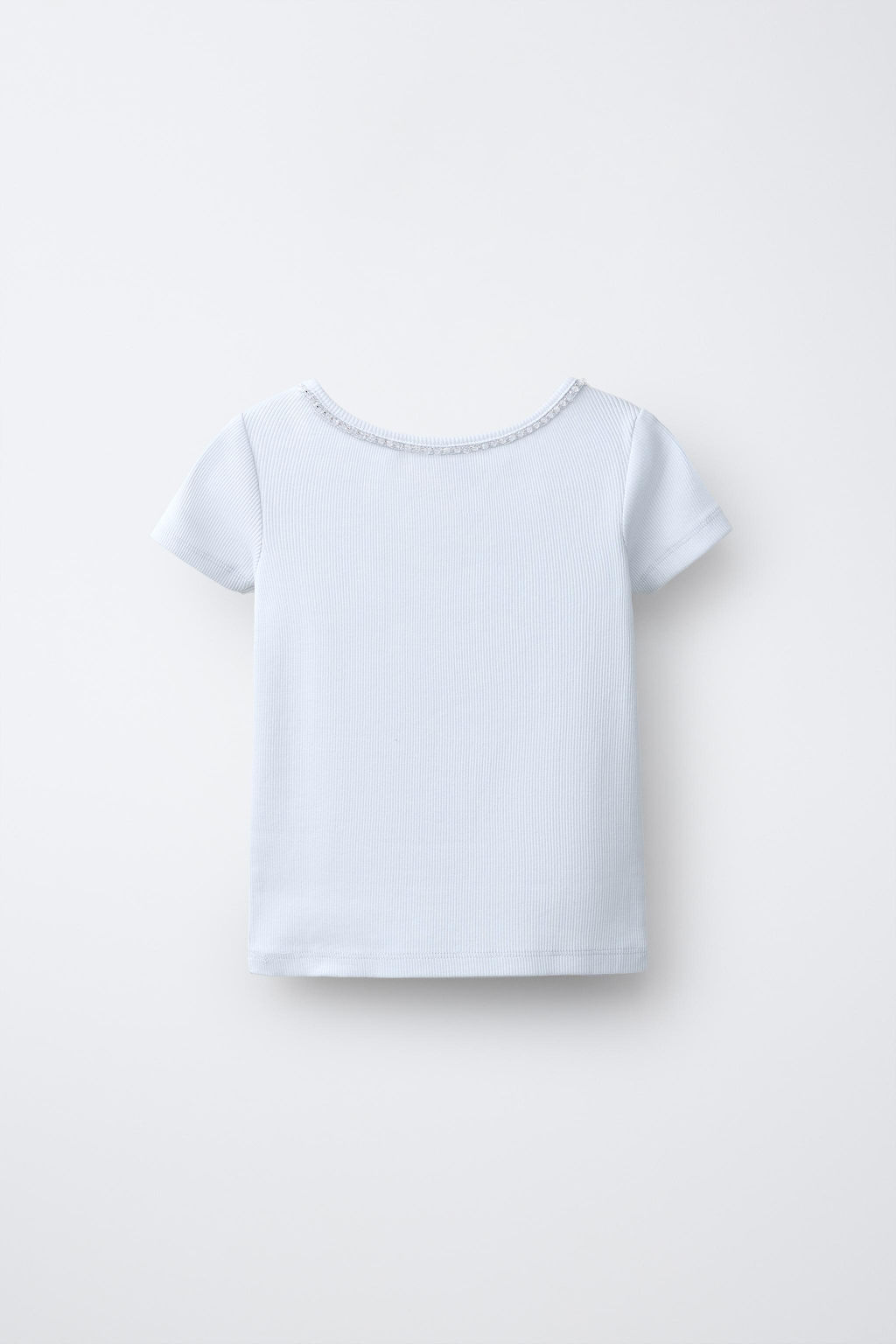 CAMISETA RIB JOYAS / Azul / Gris - Zara фото 2