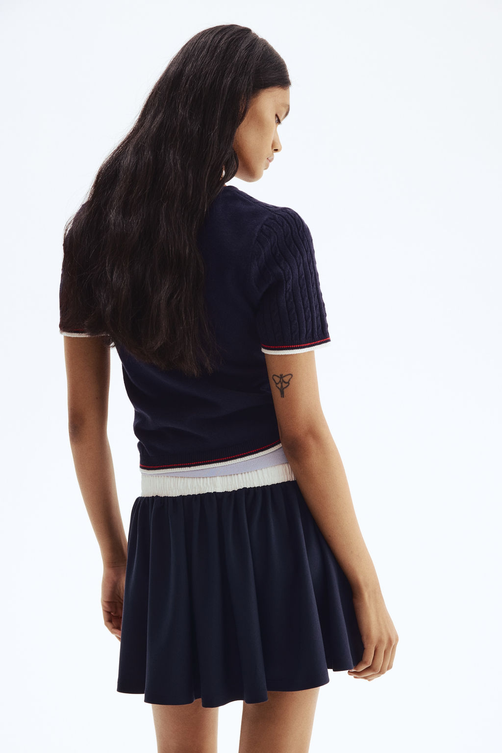 Camiseta en punto trenzado - H&m фото 4