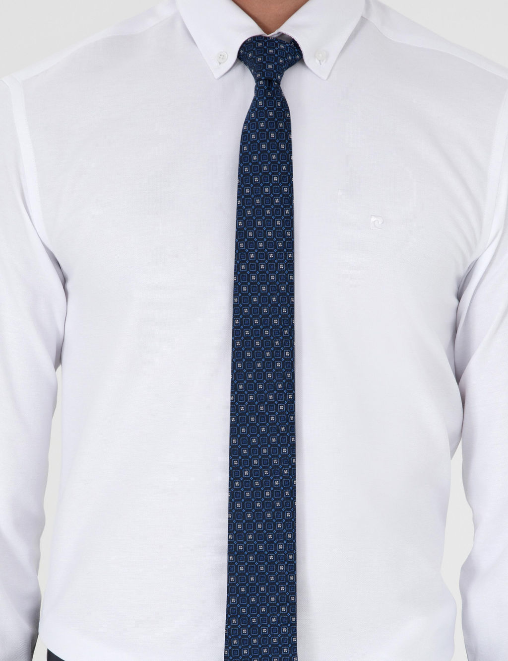 Beyaz Slim Fit Uzun Kollu G_mlek