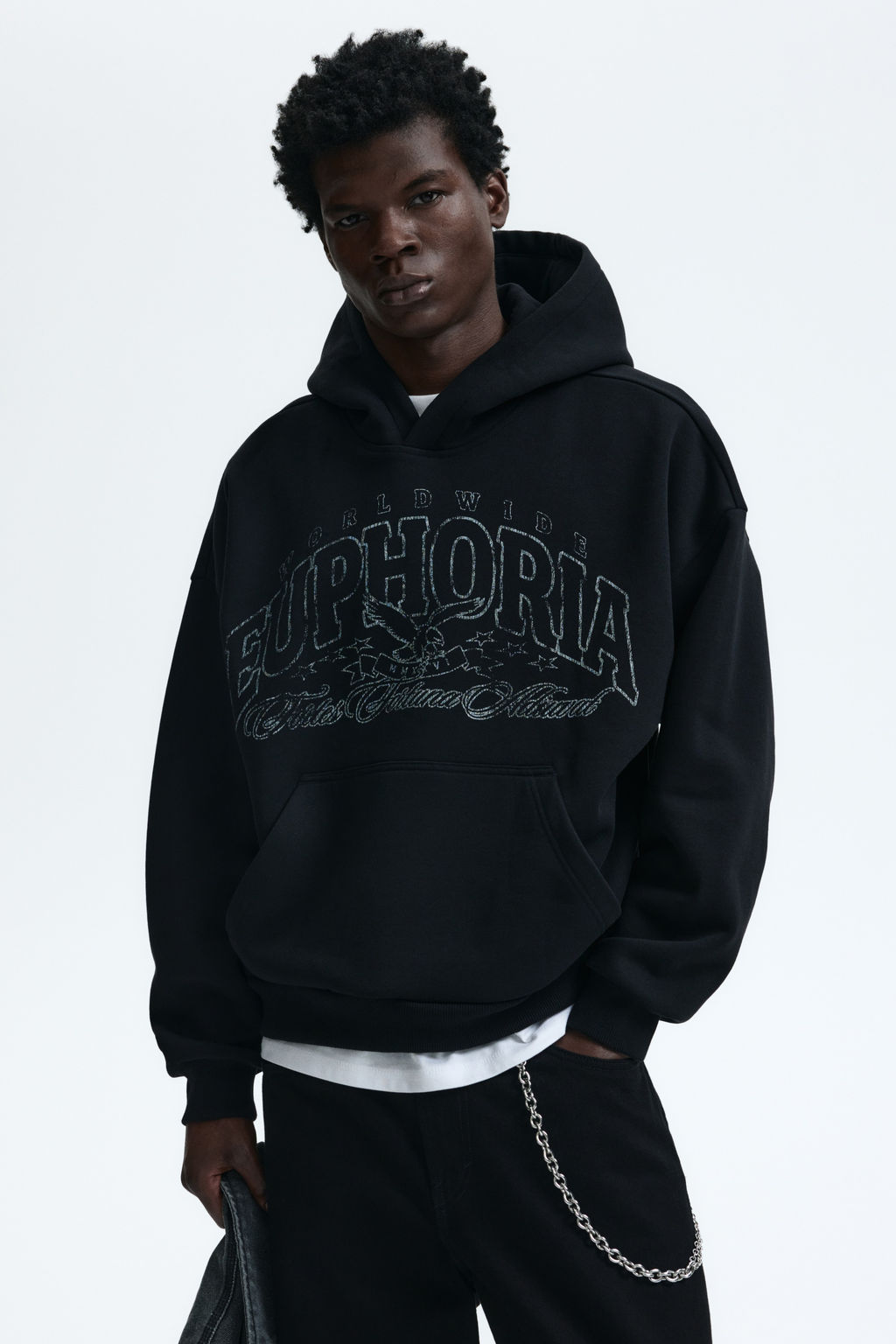 Sudadera con capucha Loose Fit - H&m фото 6
