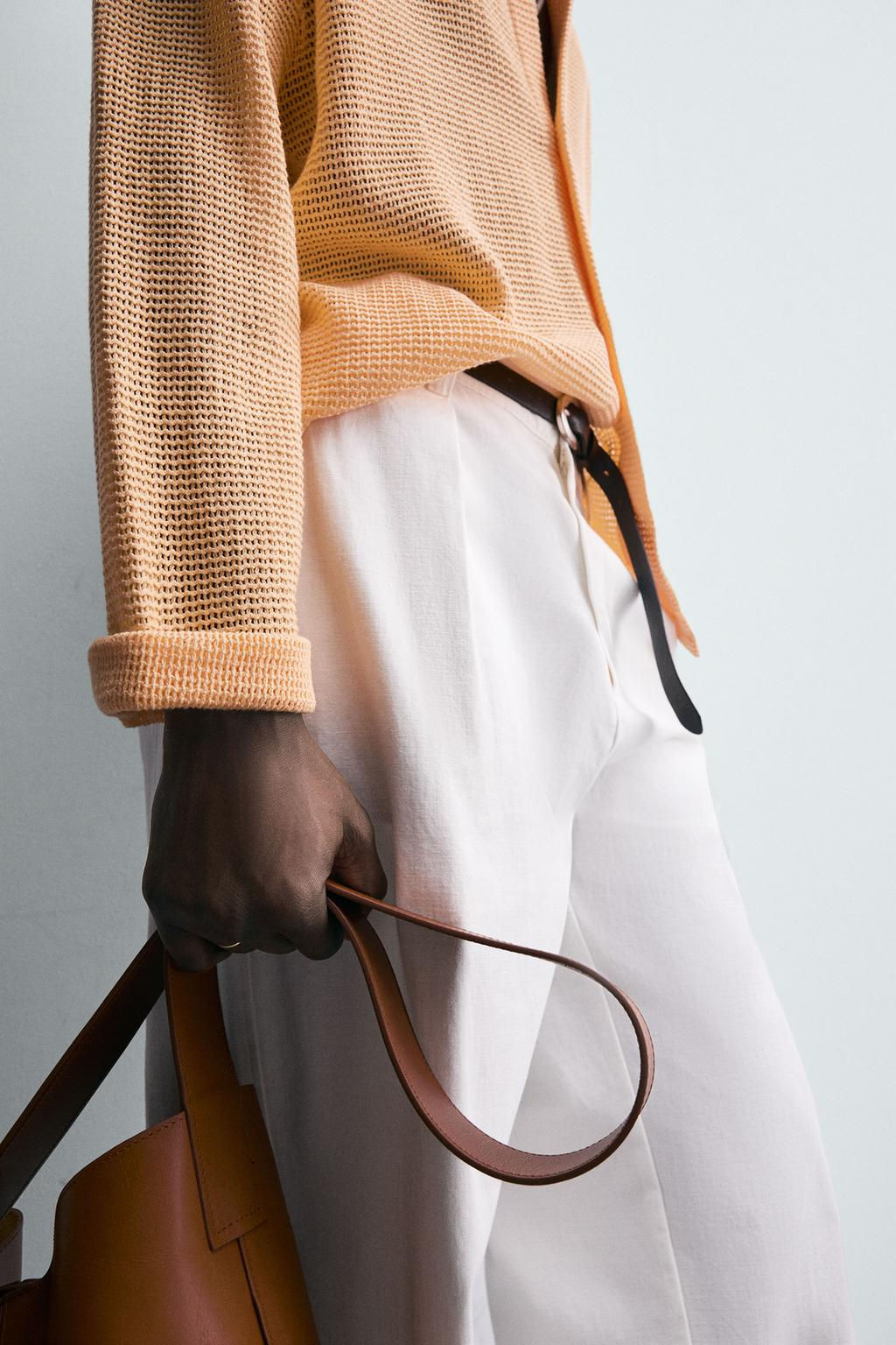 OPEN WEAVE SHIRT - Zara фото 6