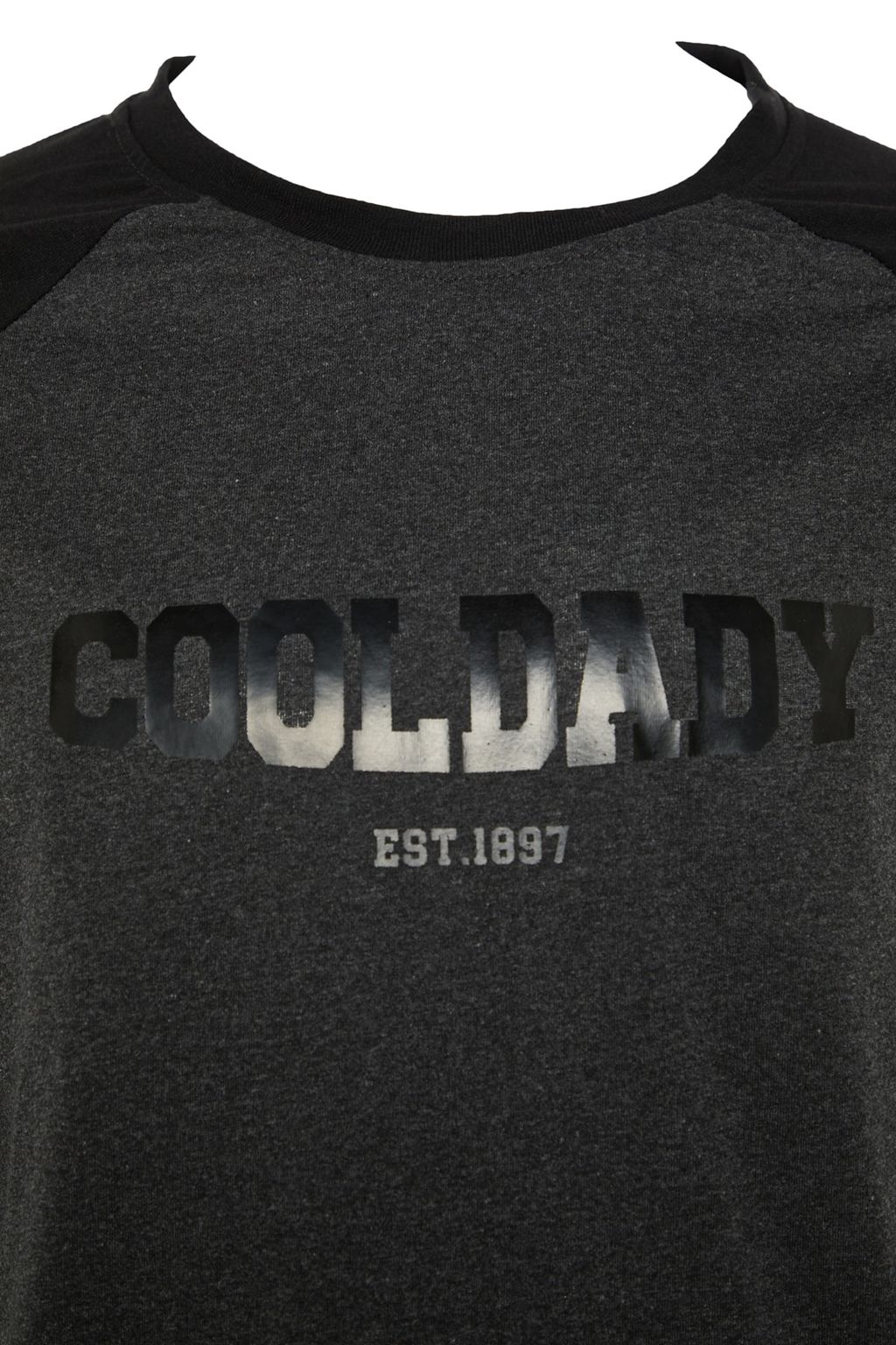 TRENDYOL MAN Siyah-Antrasit Regular Fit Bask?l? Reglan Kol Orme Pijama Tak?m? TMNAW23PT00032 - Trendyolmilla фото 14
