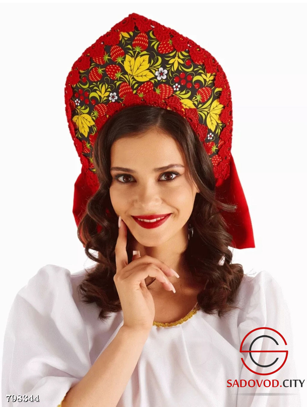 Кокошник с традиционным узором - Bruno фото 7