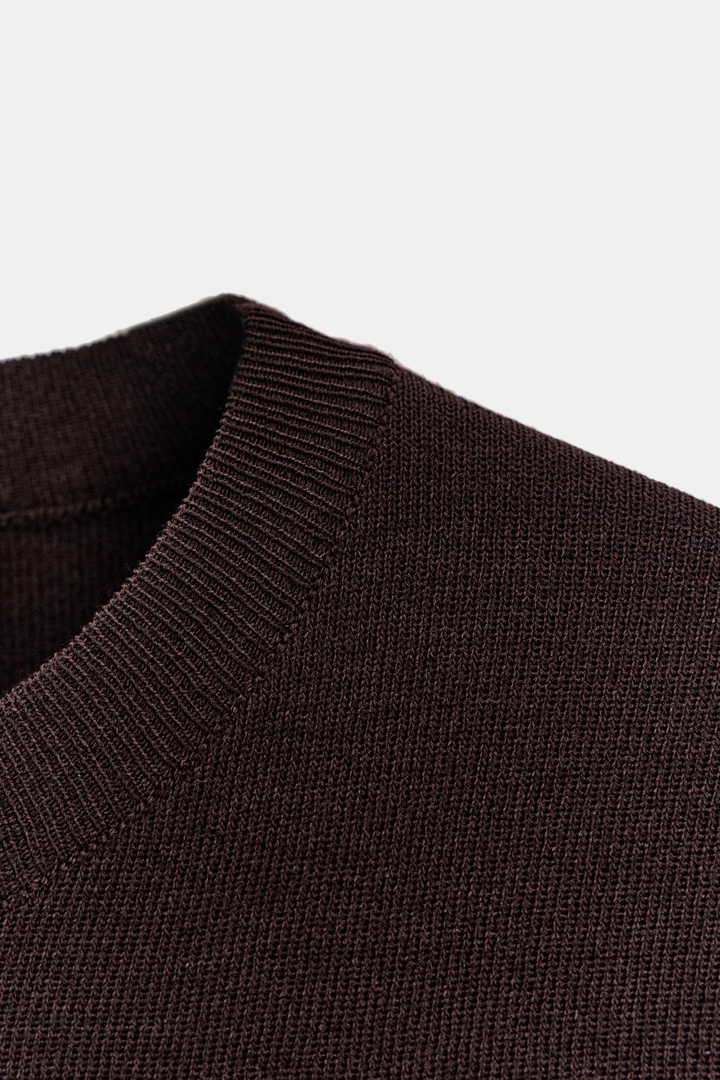 PLAIN KNIT SHORT SLEEVE TOP - Zara фото 8