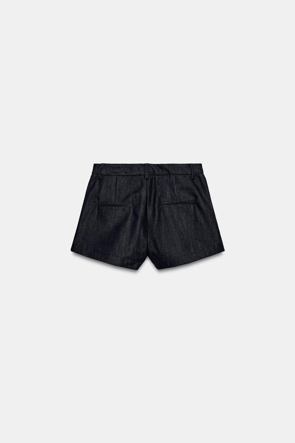 SHORTS DENIM PINZAS ZW COLLECTION / Azul - Zara фото 4