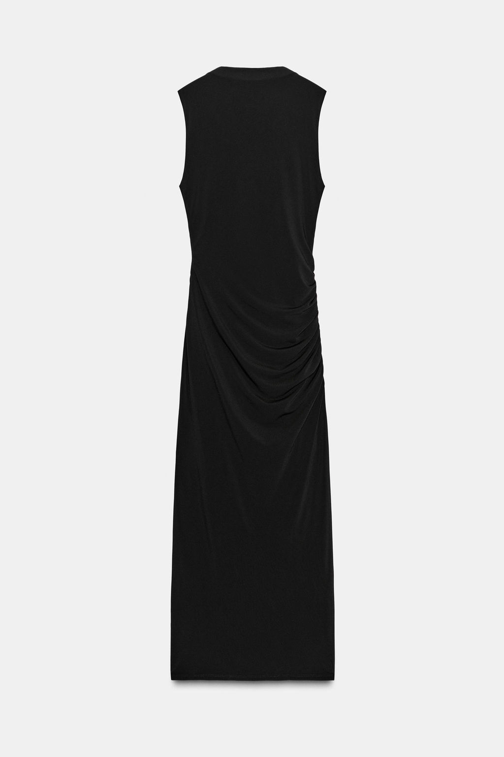 DRAPED CUT-OUT DRESS WITH SHINY DETAIL - Zara фото 7