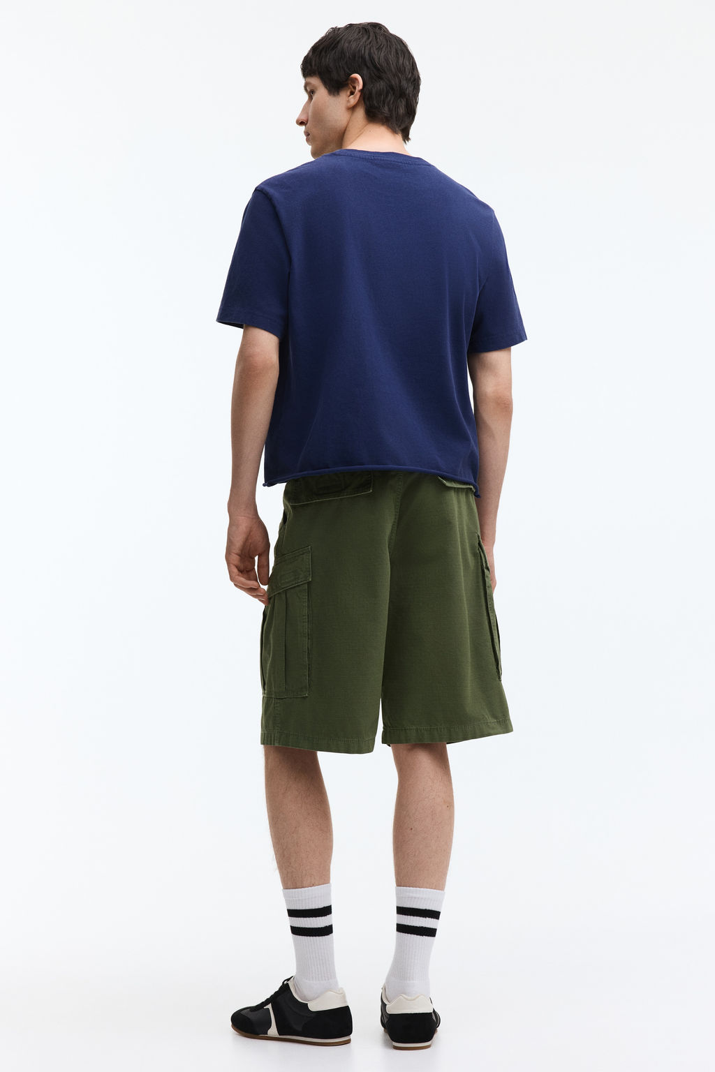 Bermudas cargo de algod?n Loose Fit - H&m фото 7