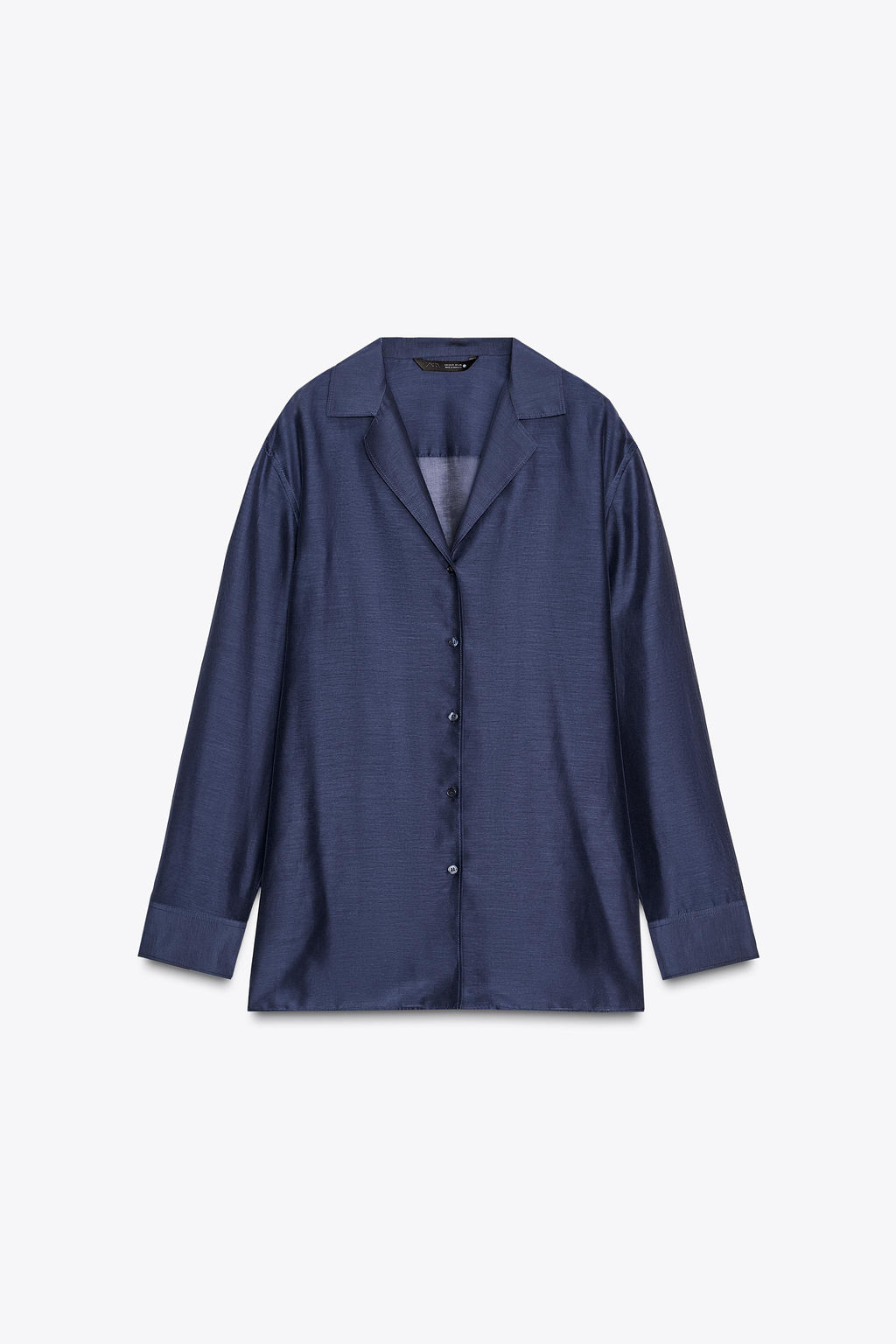 ZW COLLECTION SILK SHIRT - Zara фото 9