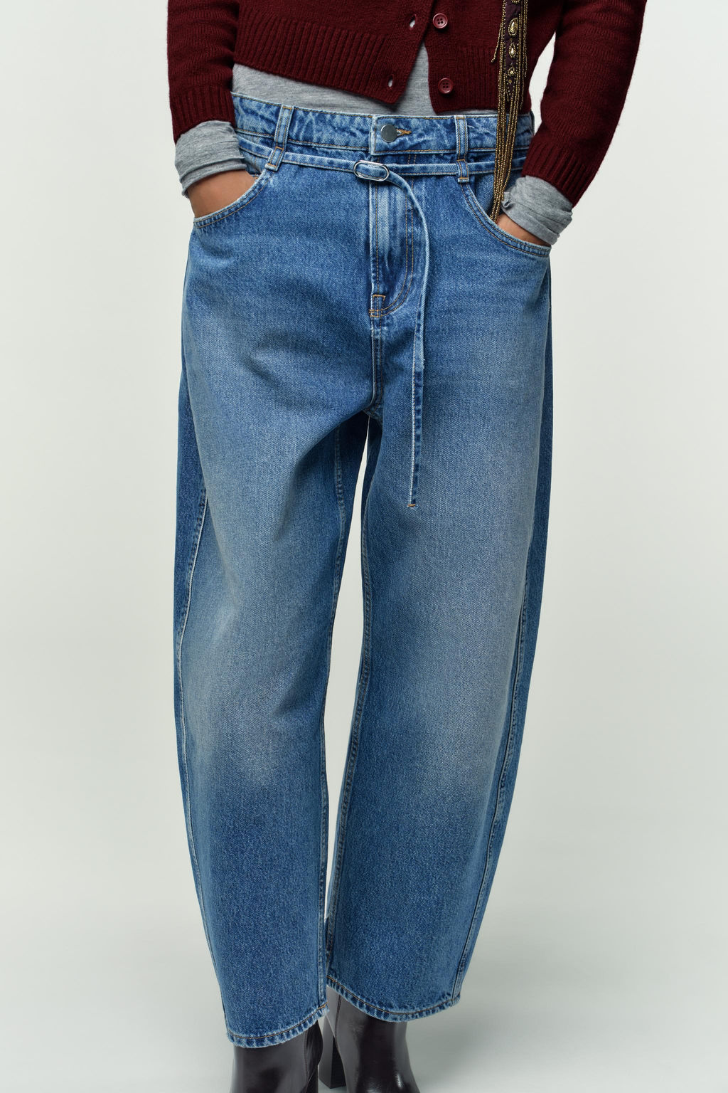 Z1975 BARREL MID-WAIST JEANS
