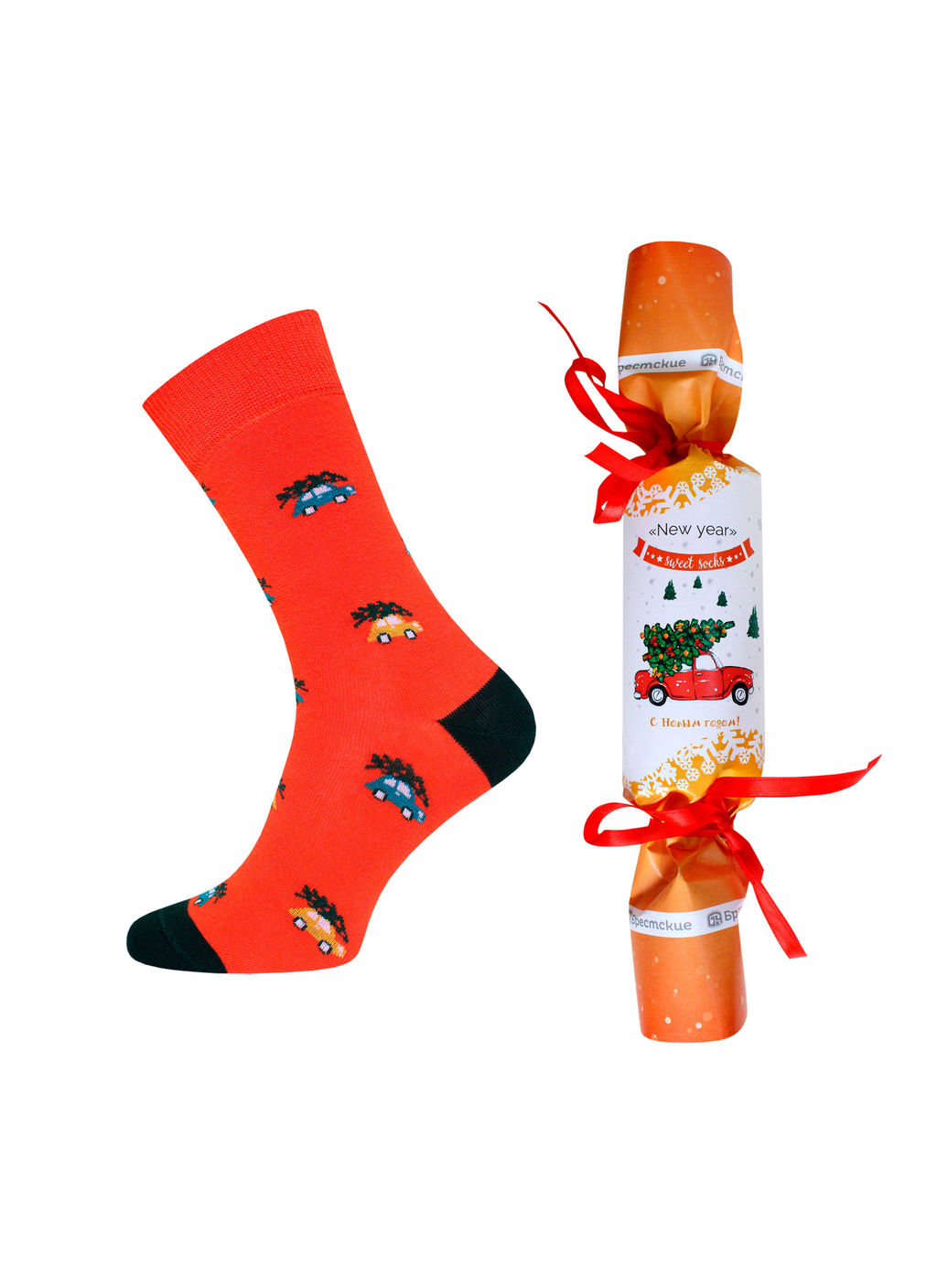 Цена за 2 пары. Носки подарочные БРЕСТСКИЕ НОСКИ 4200К SOXY (упакованы в виде конфеты)