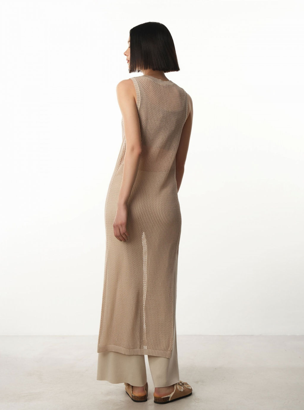 Conso/KDL 230786 - beige Платье женское фото 2