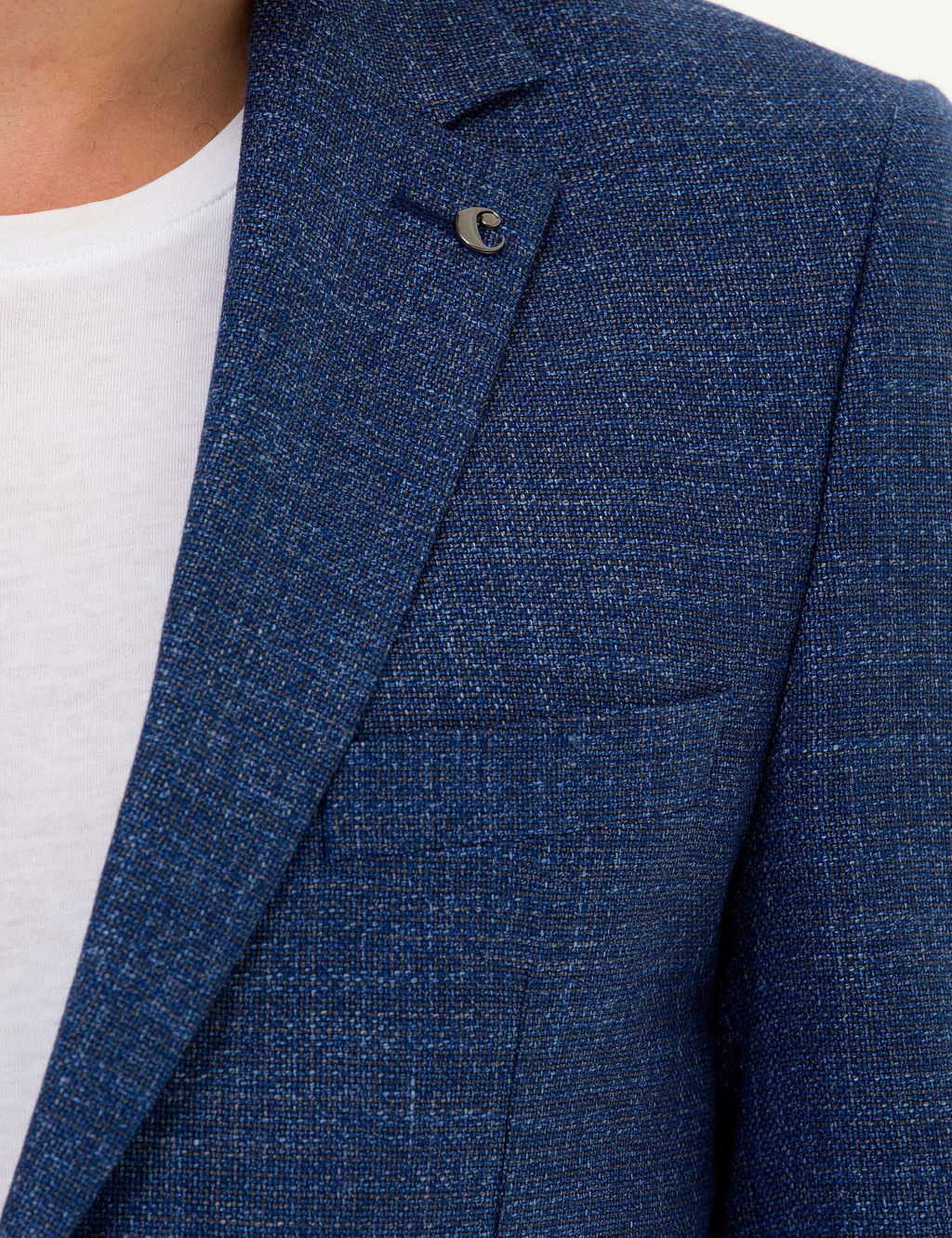 Lacivert Slim Fit Ceket