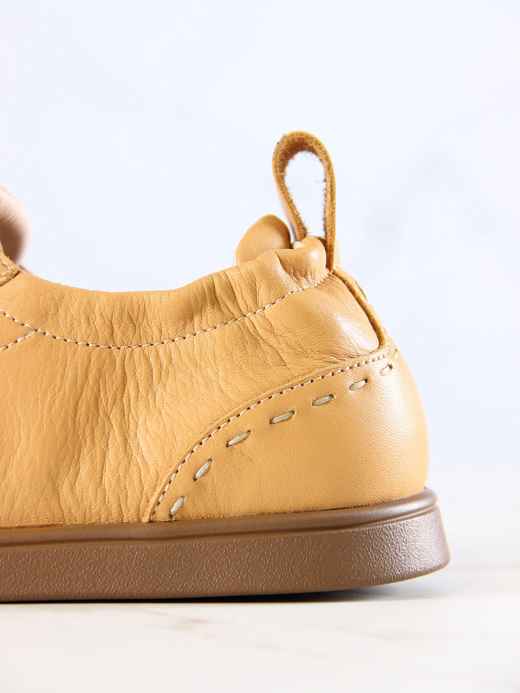 Сникерины кожаные желтые 178.астиbr.Стар кемл