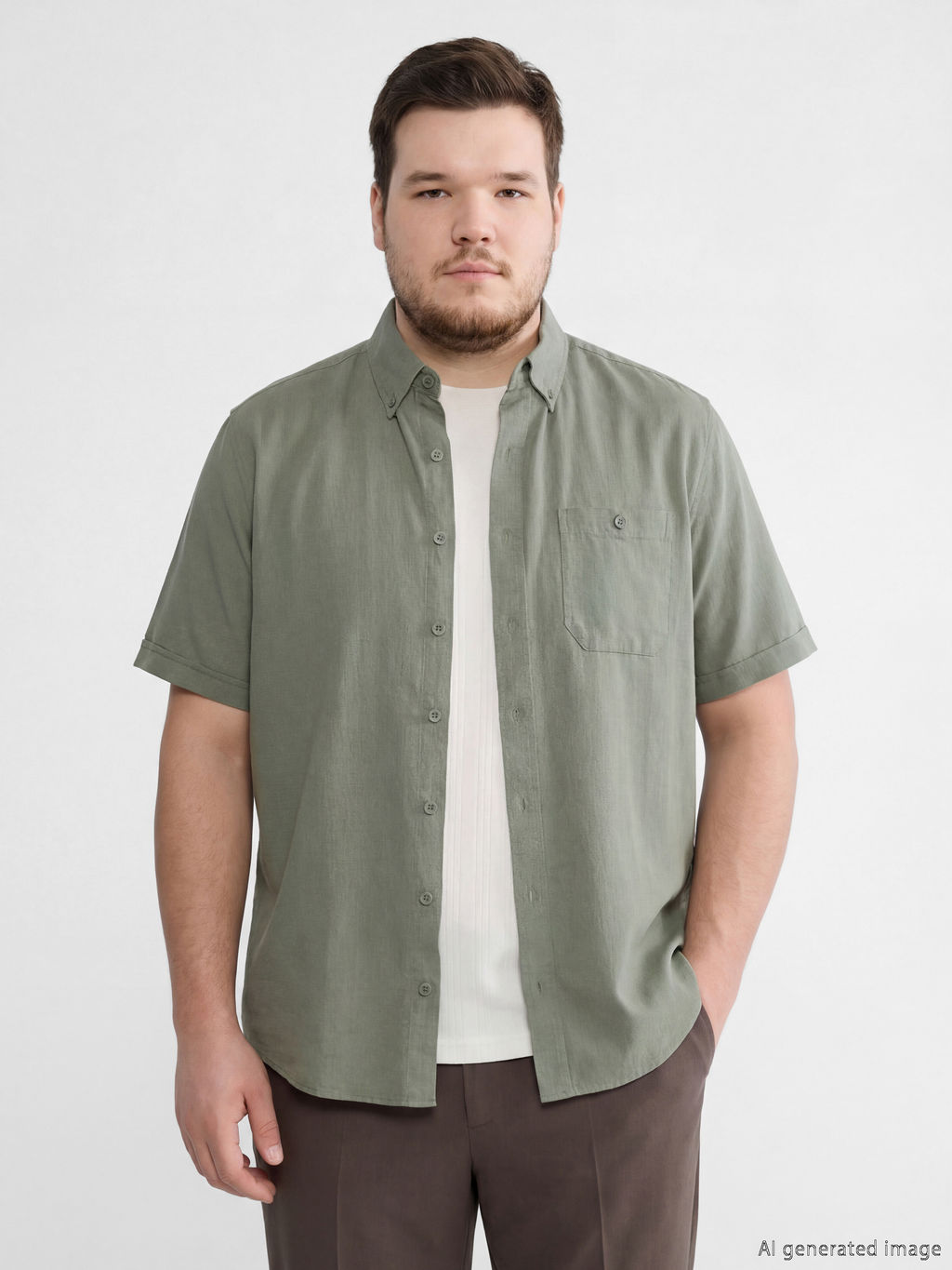 Regular Fit Poplin Erkek G?mlek