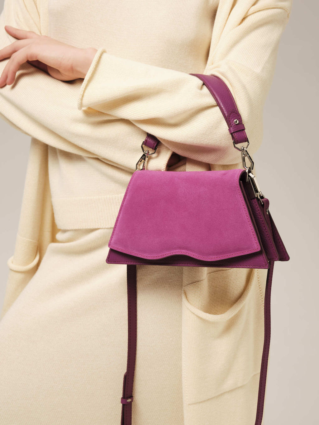 Сумка Lips DBR 30742 фиолетовый флокс