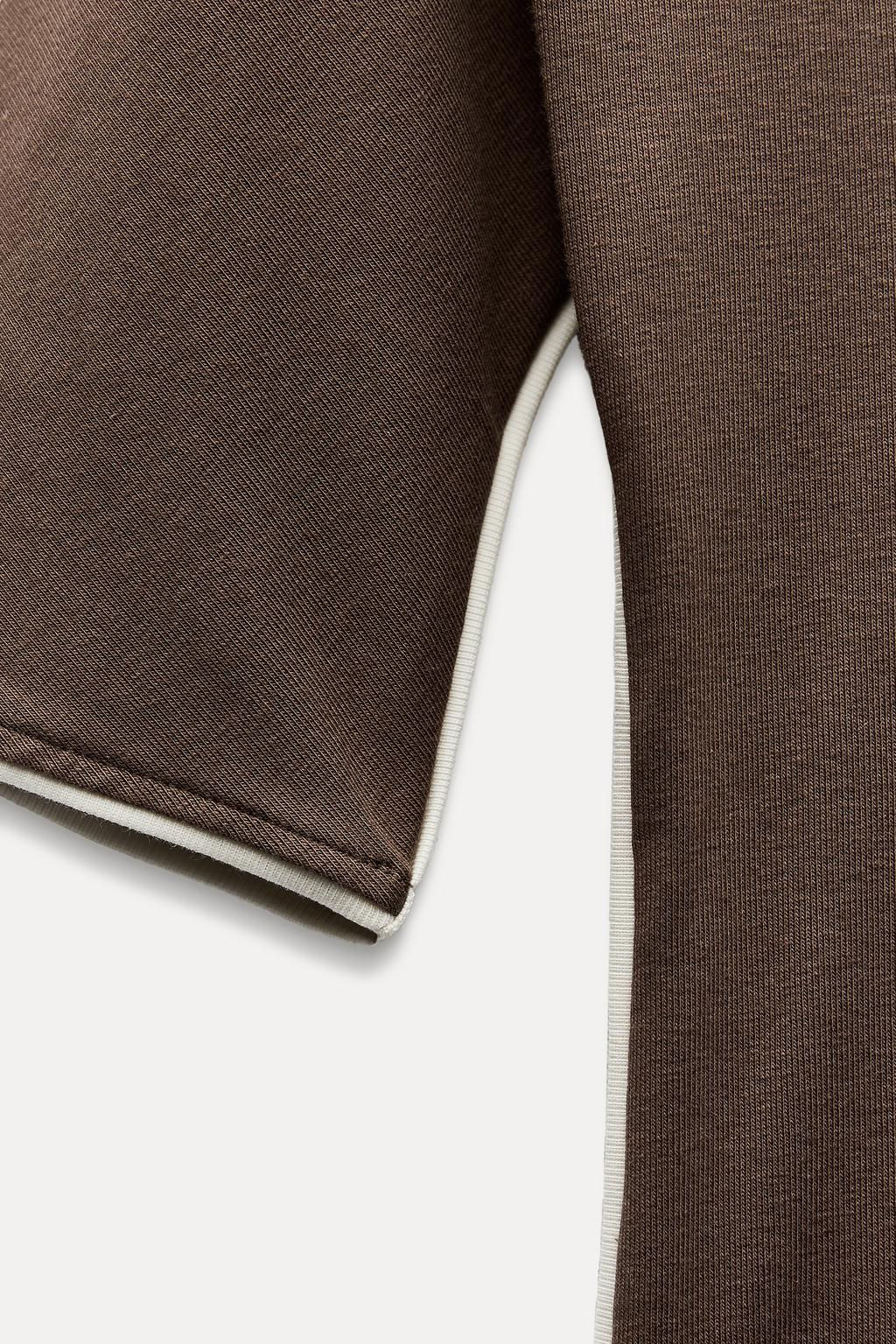 BODYSUIT WITH TRIM DETAIL - Zara фото 7