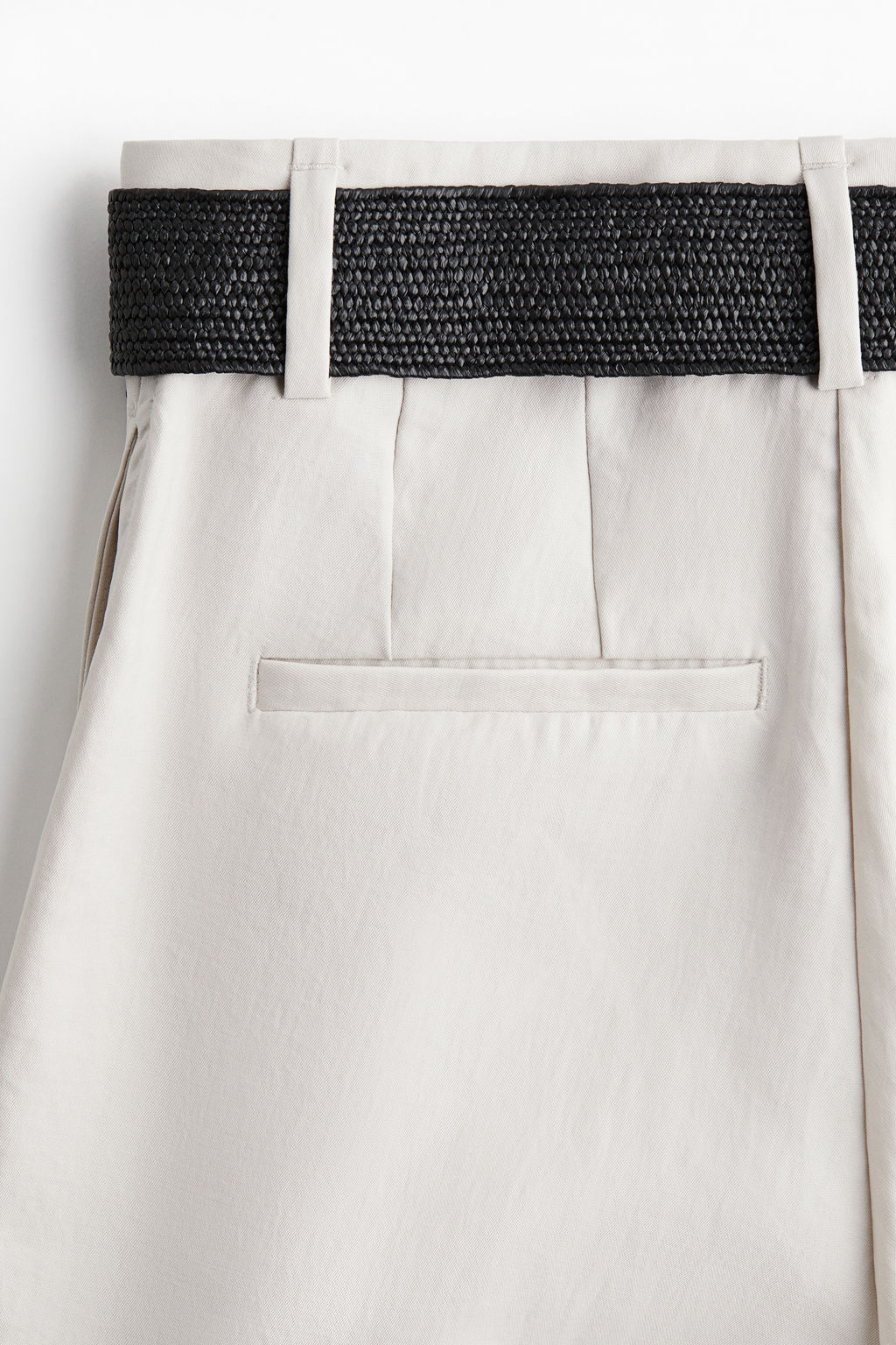 Pantal?n amplio con cintur?n - H&m фото 3