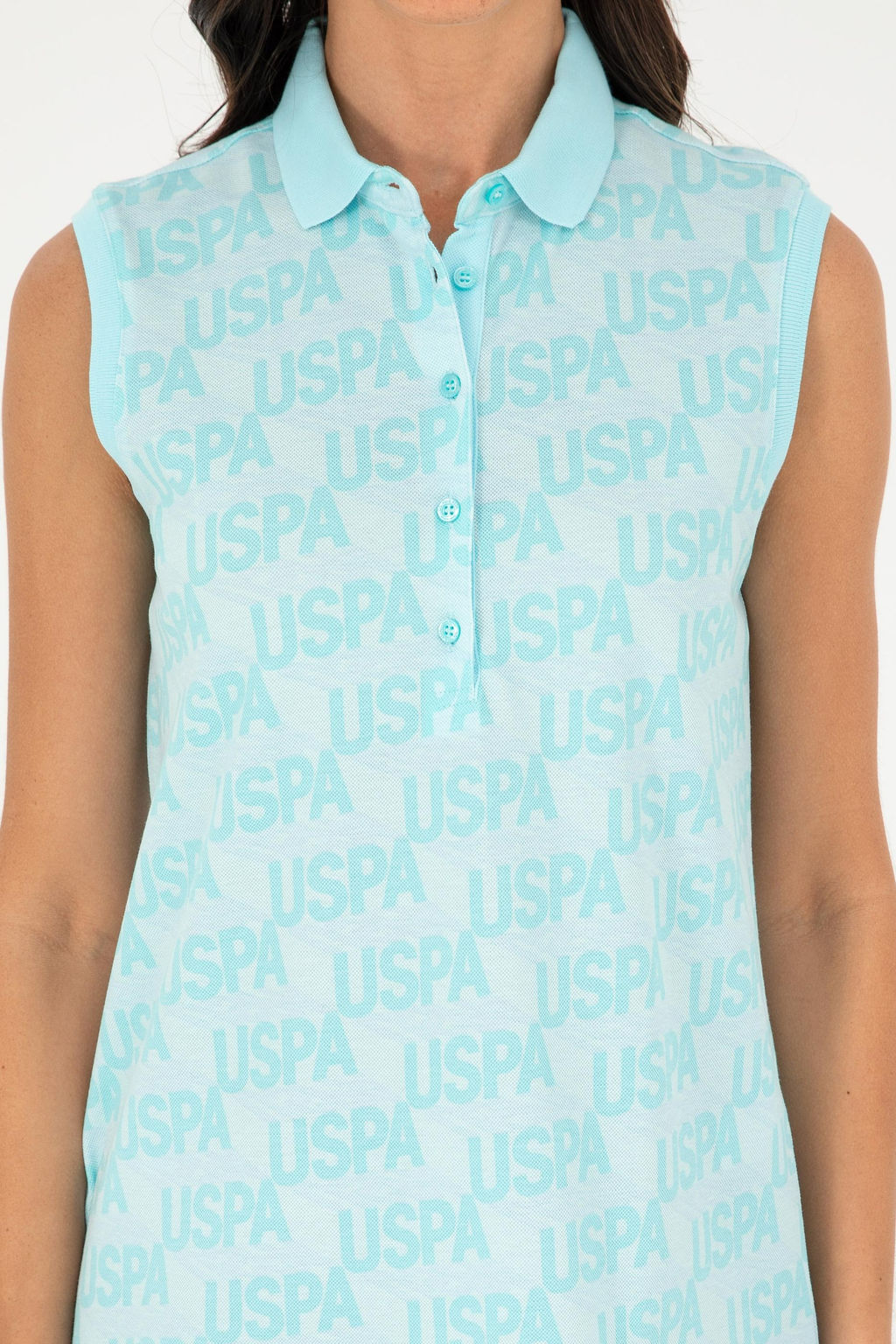 Женская мятная футболка Неожиданная скидка в корзине - U.s. polo assn фото 6