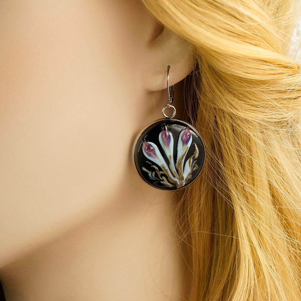 Серьги из муранского стекла - Vloes фото 5