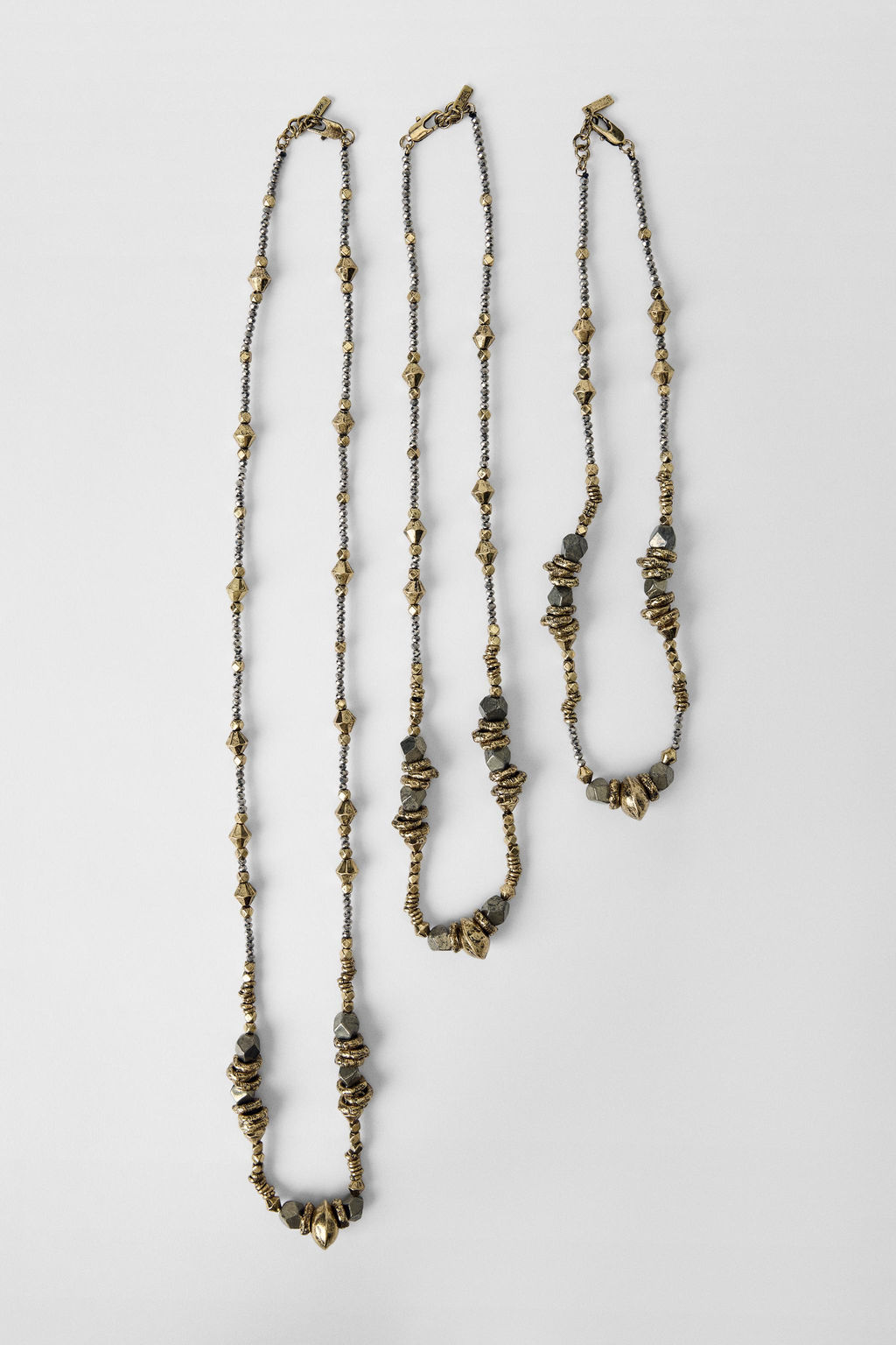 PACK OF 3 NECKLACES KATE MOSS X ZARA фото 4