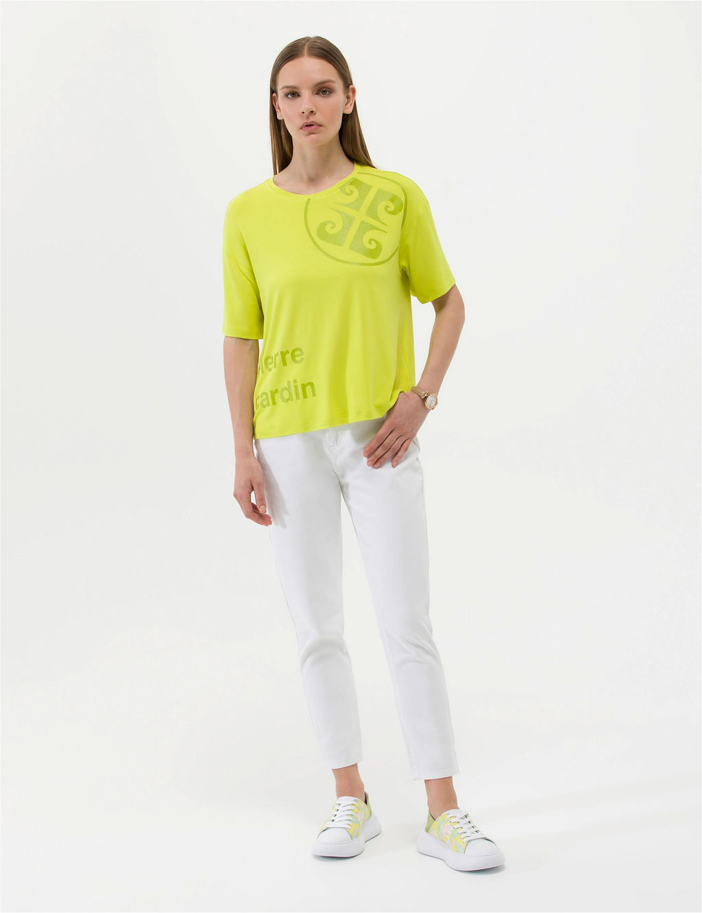 Ye_il Comfort Fit Ti__rt - Pierre cardin фото 4