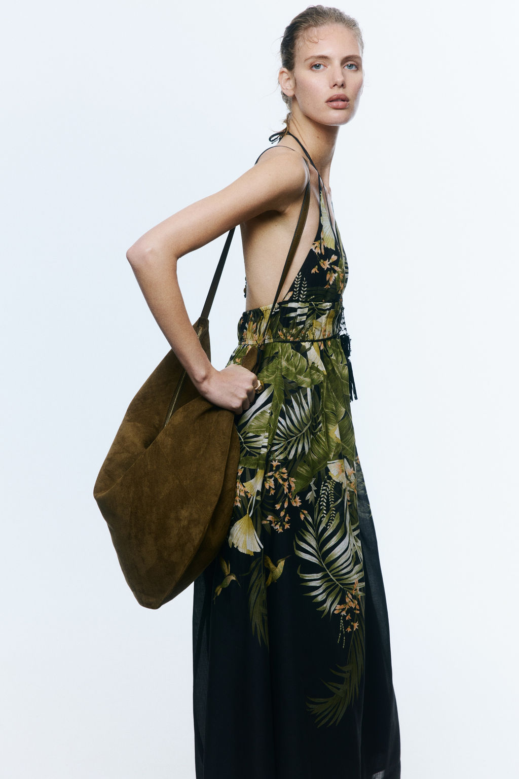Vestido halter con vuelo - H&m фото 6