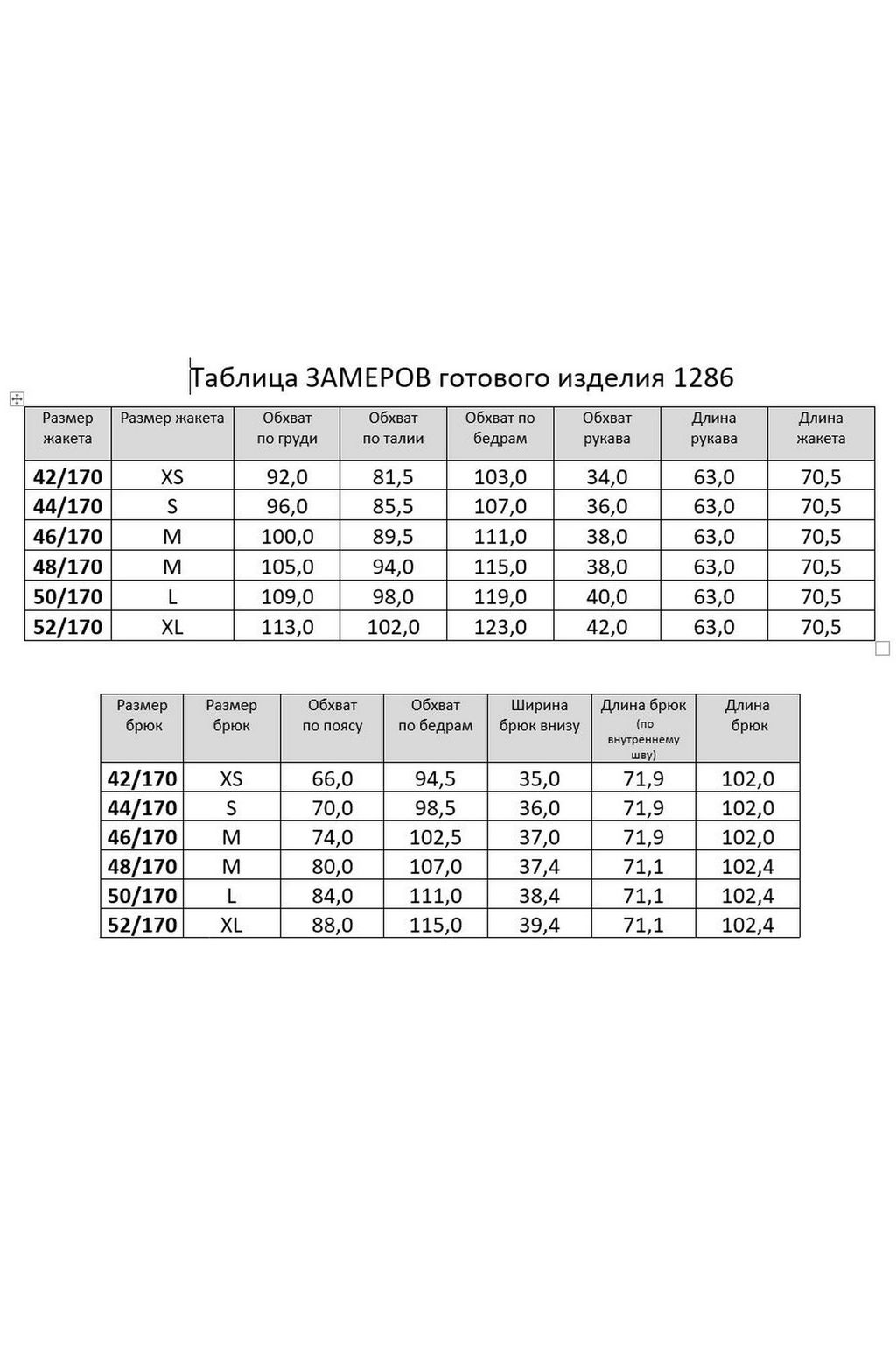 Костюм 1286