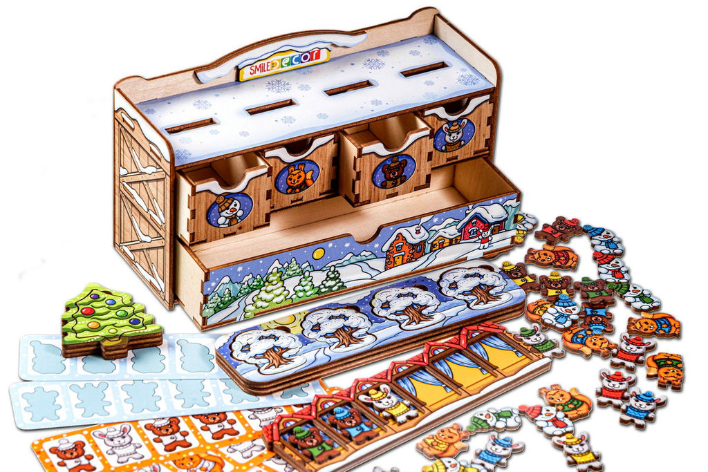 Дидактическая игра Волшебный комодик Новый год - Smiledecor фото 7