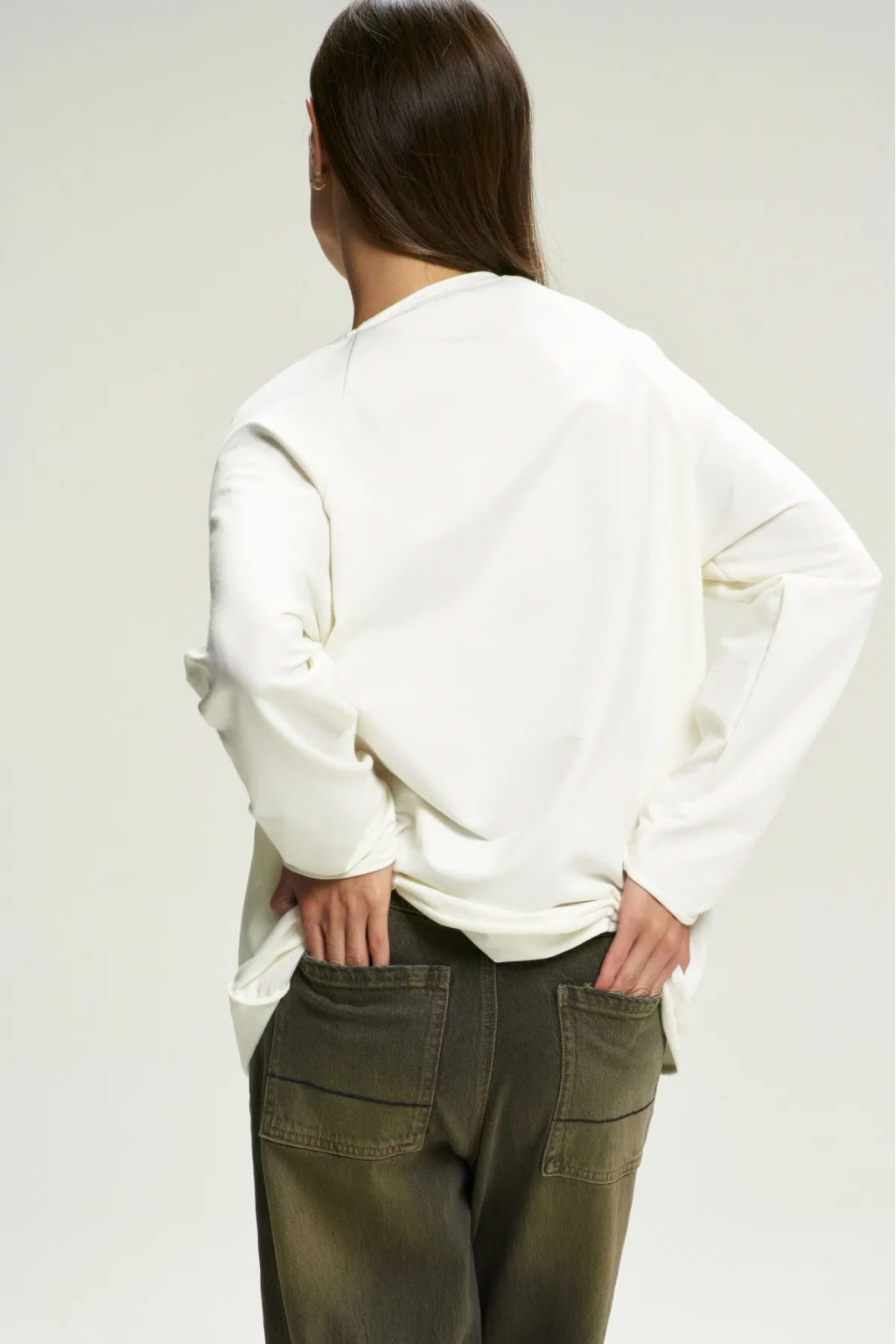 Лонгслив GREEN and FRESH White - Erist store фото 6