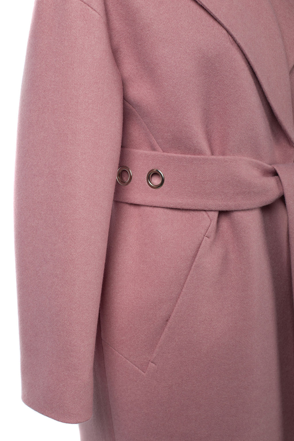 Пальто женское демисезонное (пояс) - El podio фото 9