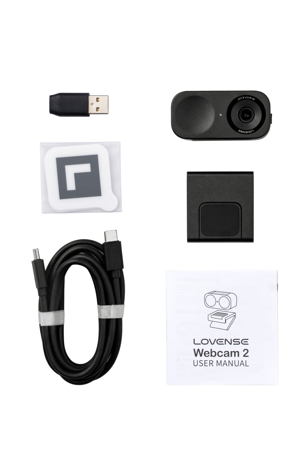 Вебкамера LOVENSE Webcam 2, черный, 62,7мм