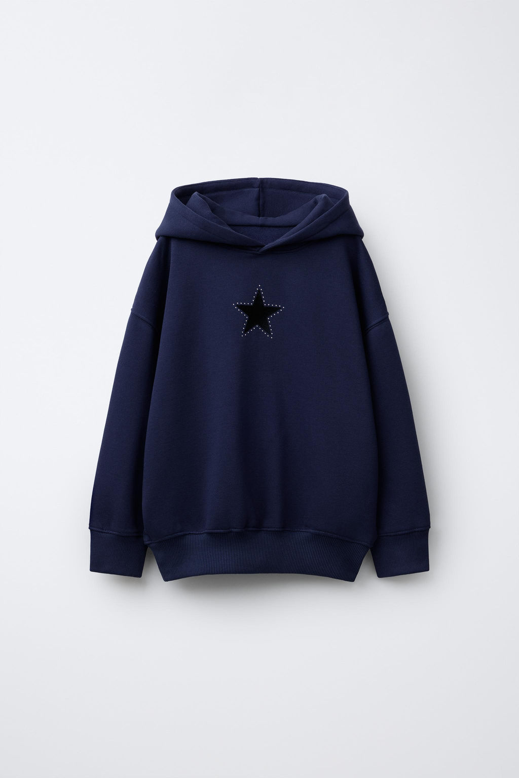 STAR STUDDED HOODIE - Zara фото 5
