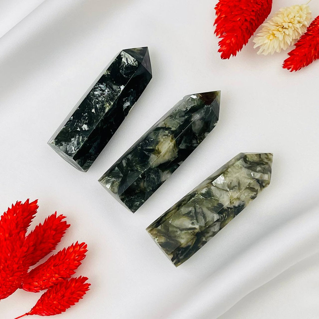 Кристалл из зеленого Лепидолита - Радуга самоцветов фото 3