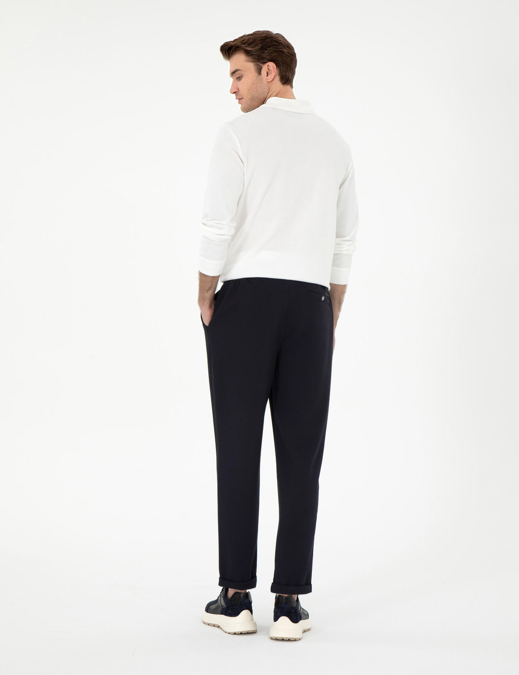 Lacivert Slim Fit E_ofman Alt_ - Pierre cardin фото 4