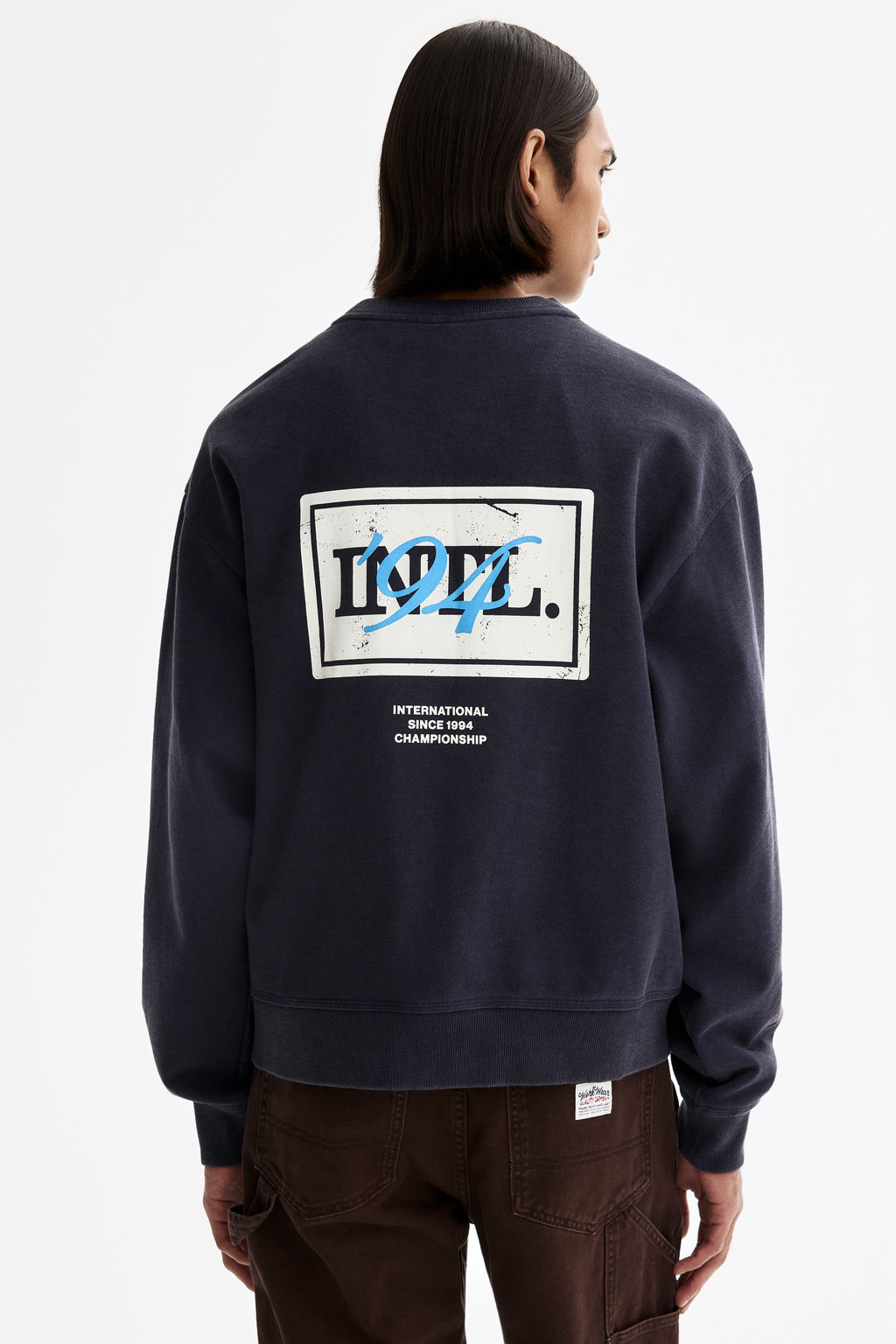 Sudadera con motivo estampado Loose Fit - H&m фото 6