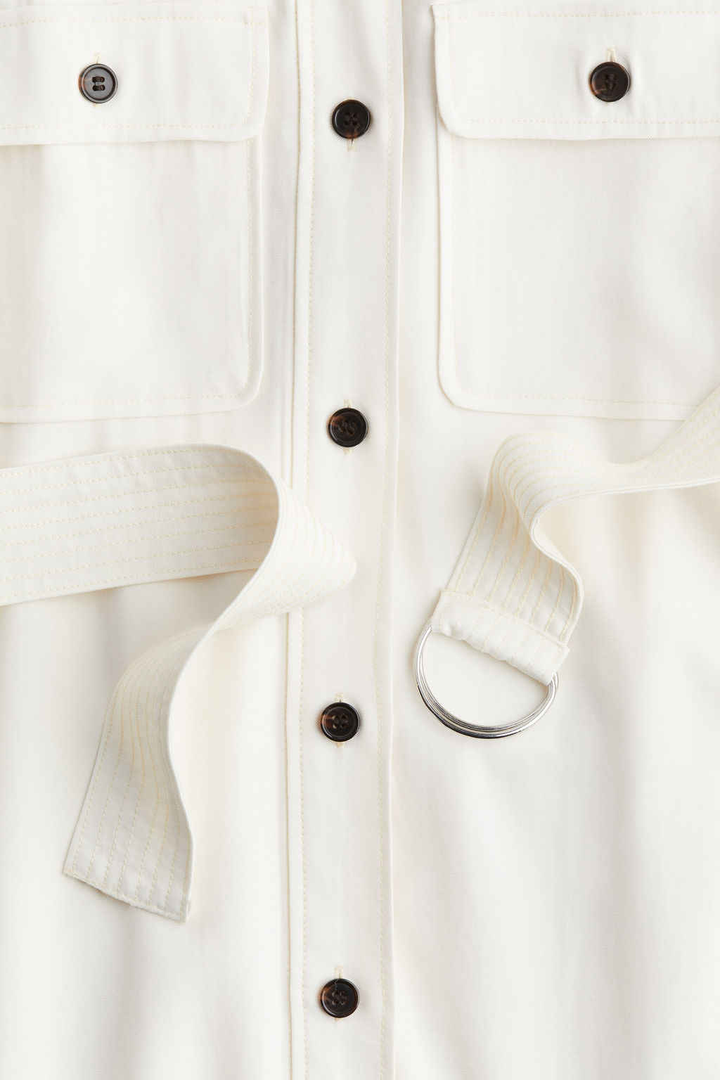 Vestido camisero con cinturon