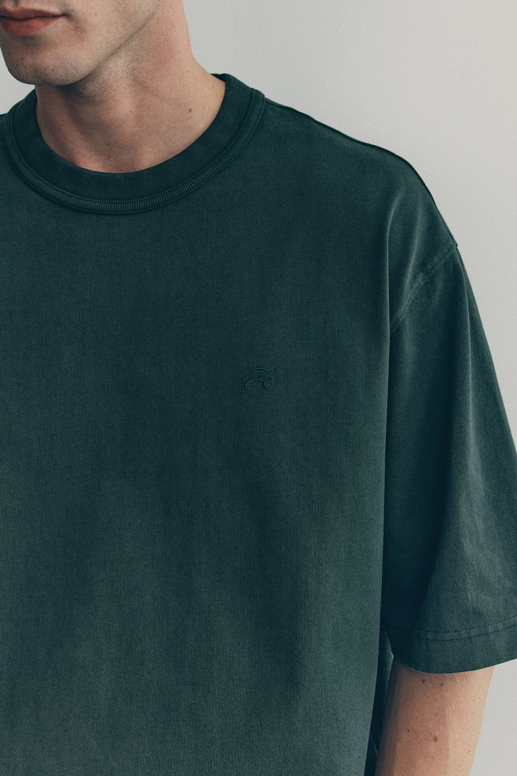 Camiseta boxy de algod?n - H&m фото 8