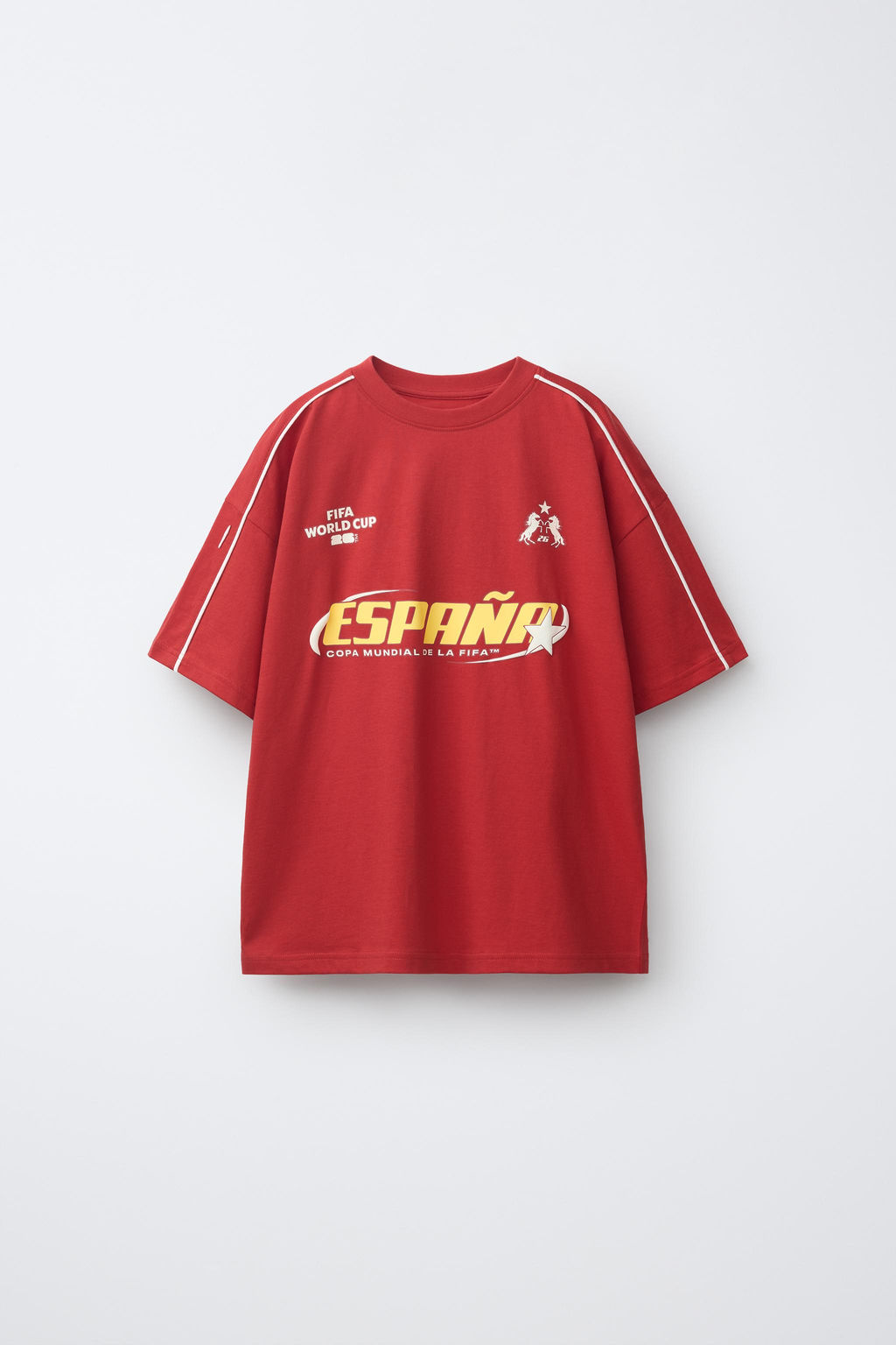 CAMISETA ESTAMPADO ESPA?A FIFA WORLD CUP  2026 / Rojo