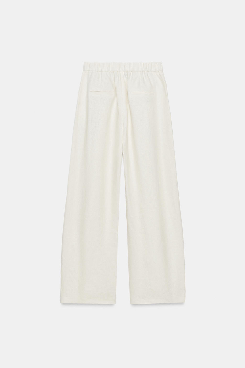 PANTAL?N PLIEGUES 100% LINO ZW COLLECTION / Crudo - Zara фото 7