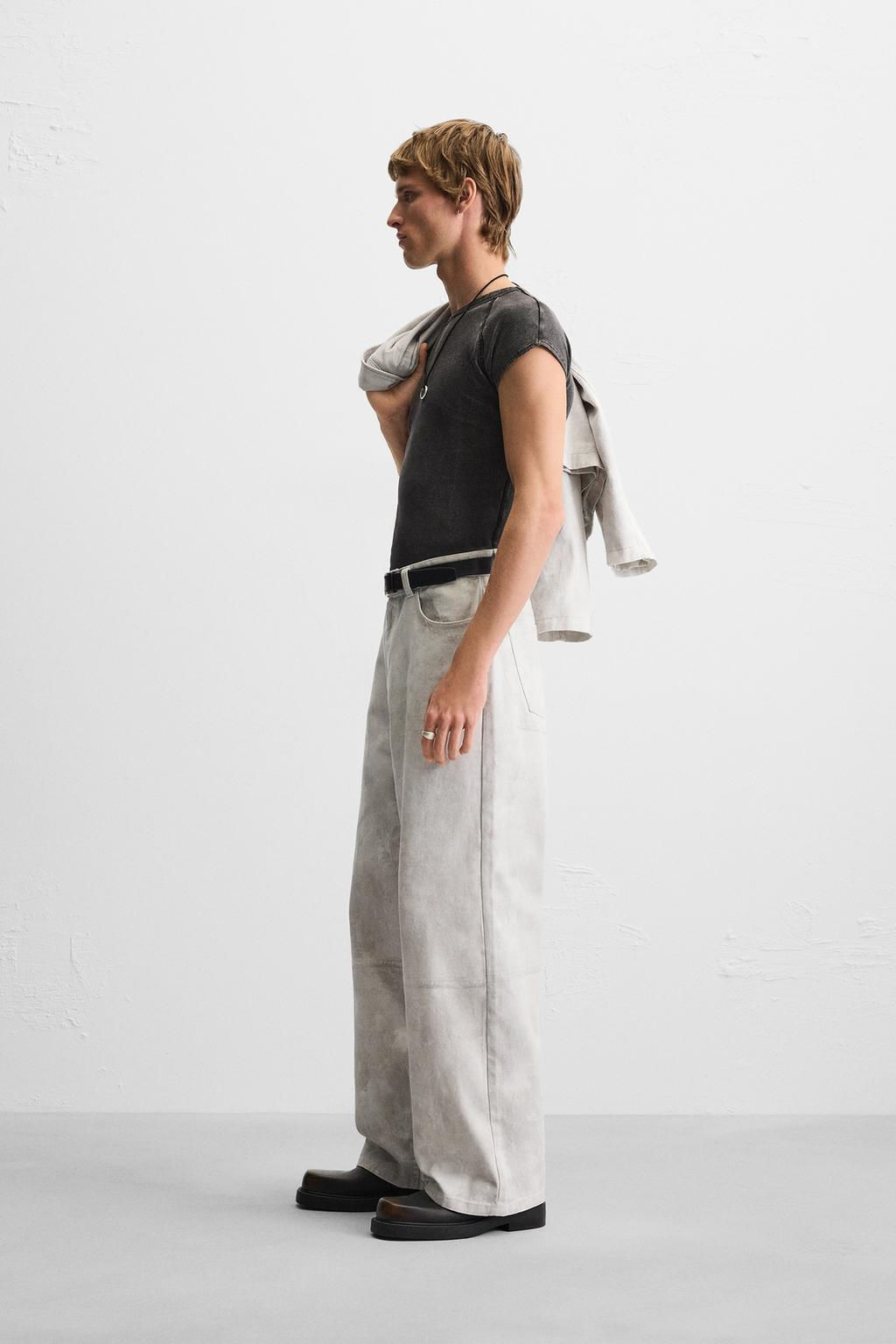 ABSTRACT PRINT TROUSERS - Zara фото 4