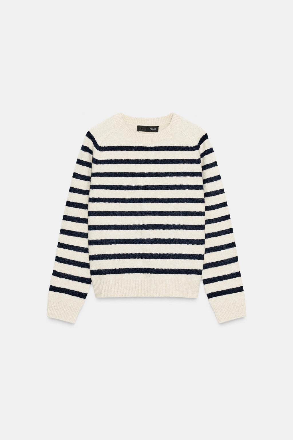 STRIPED KNIT JUMPER