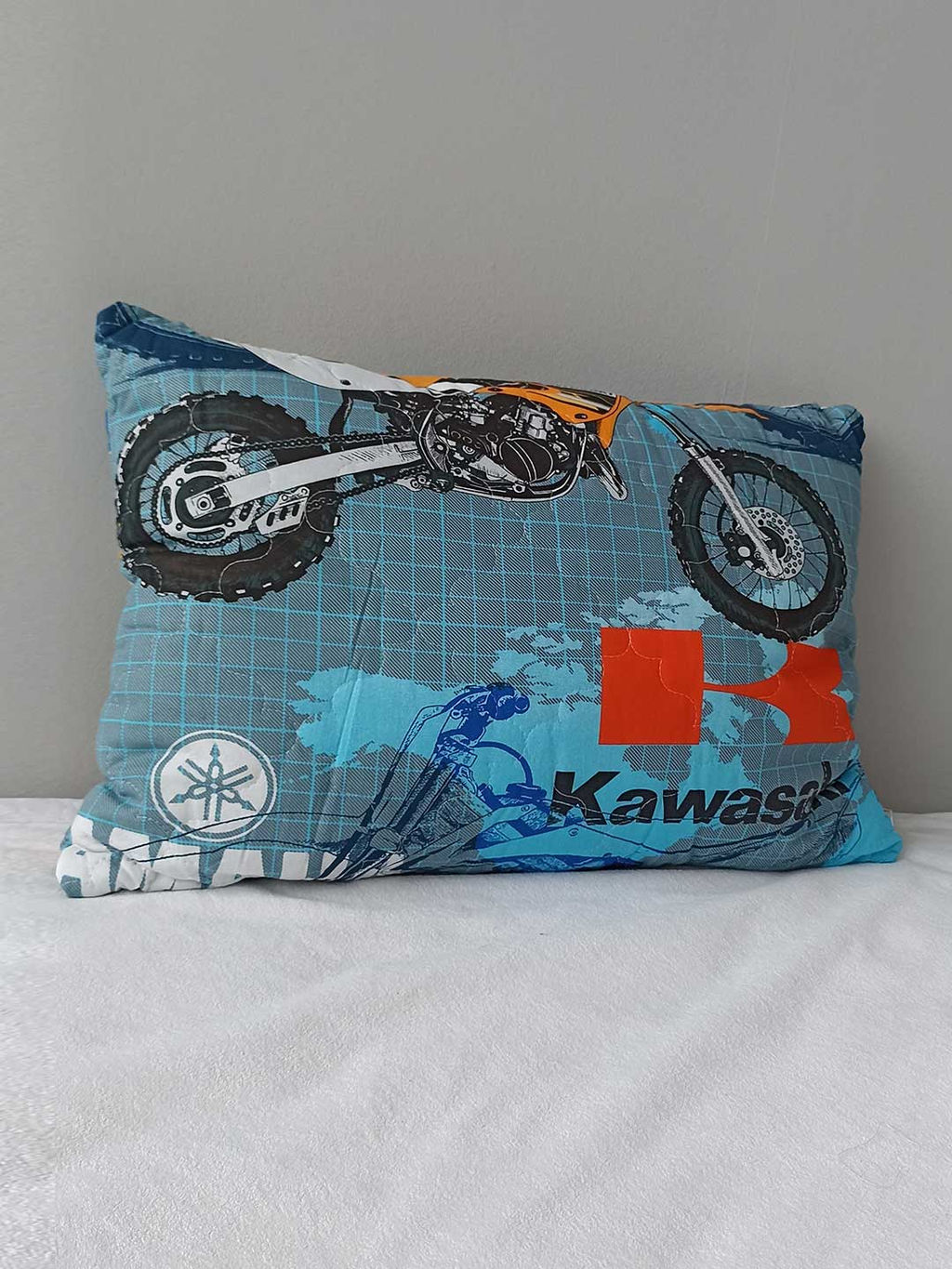Подушка детская из поплина 50x70 - Мотокросс 50х70