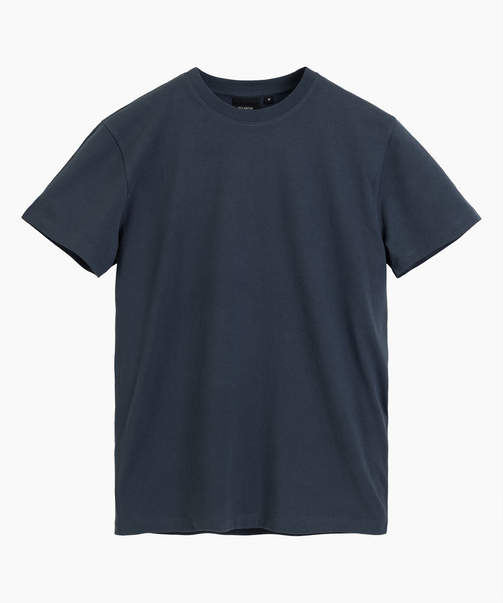 ATLANTIC NMT-033 Футболка пижамная мужская T-Shirt сине-зеленый  фото 2
