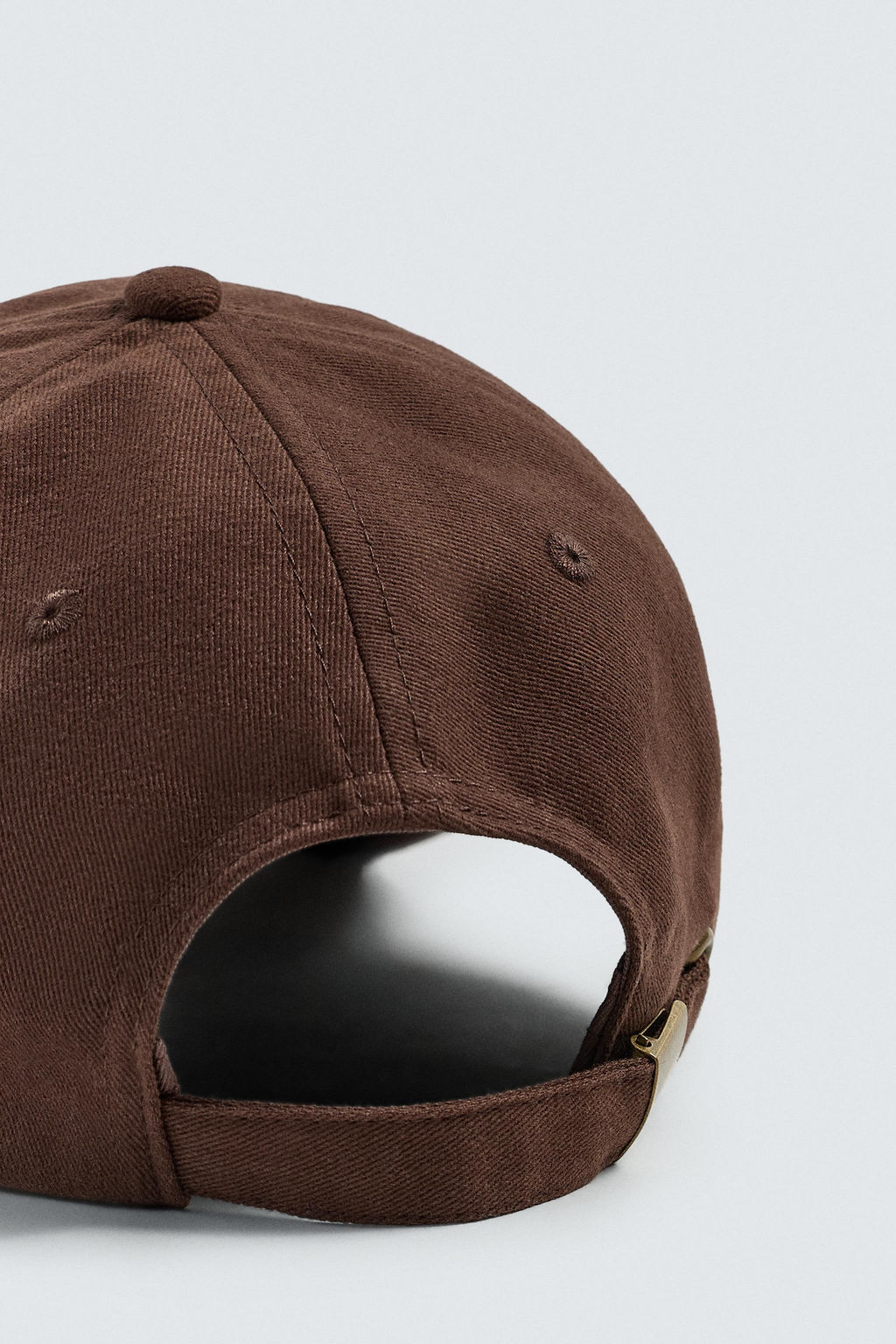 GORRA TEXTO BORDADO / Marr?n - Zara фото 8
