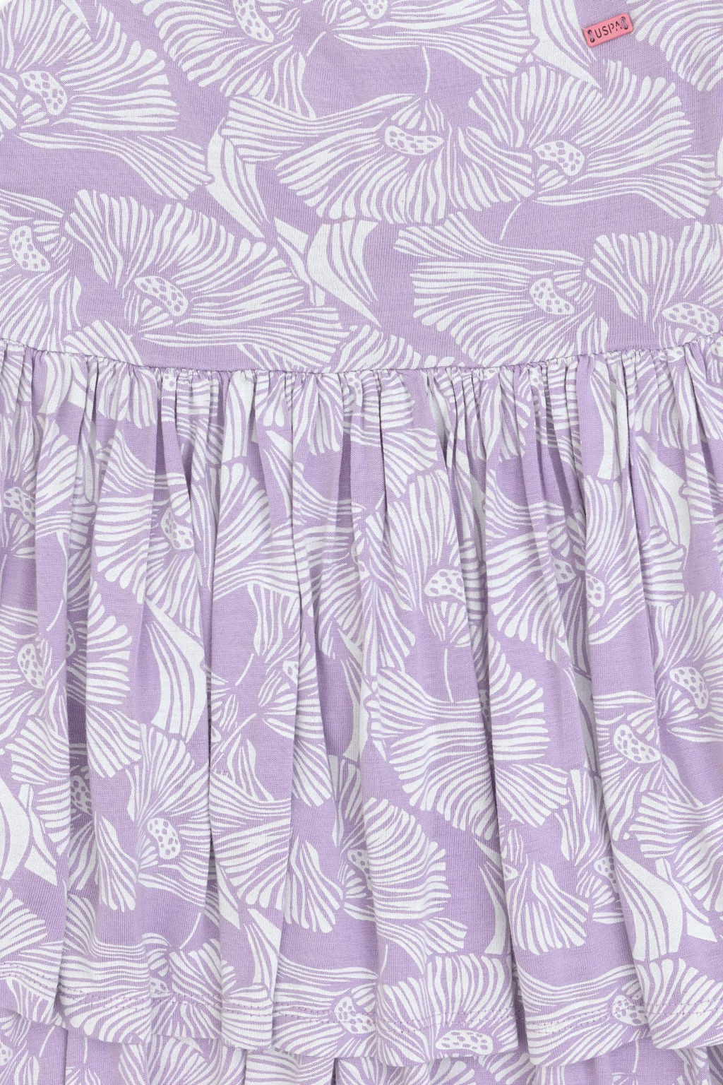 K_z _ocuk Lila _rme Elbise Sepette S_rpriz _ndirim - U.s. polo assn фото 3