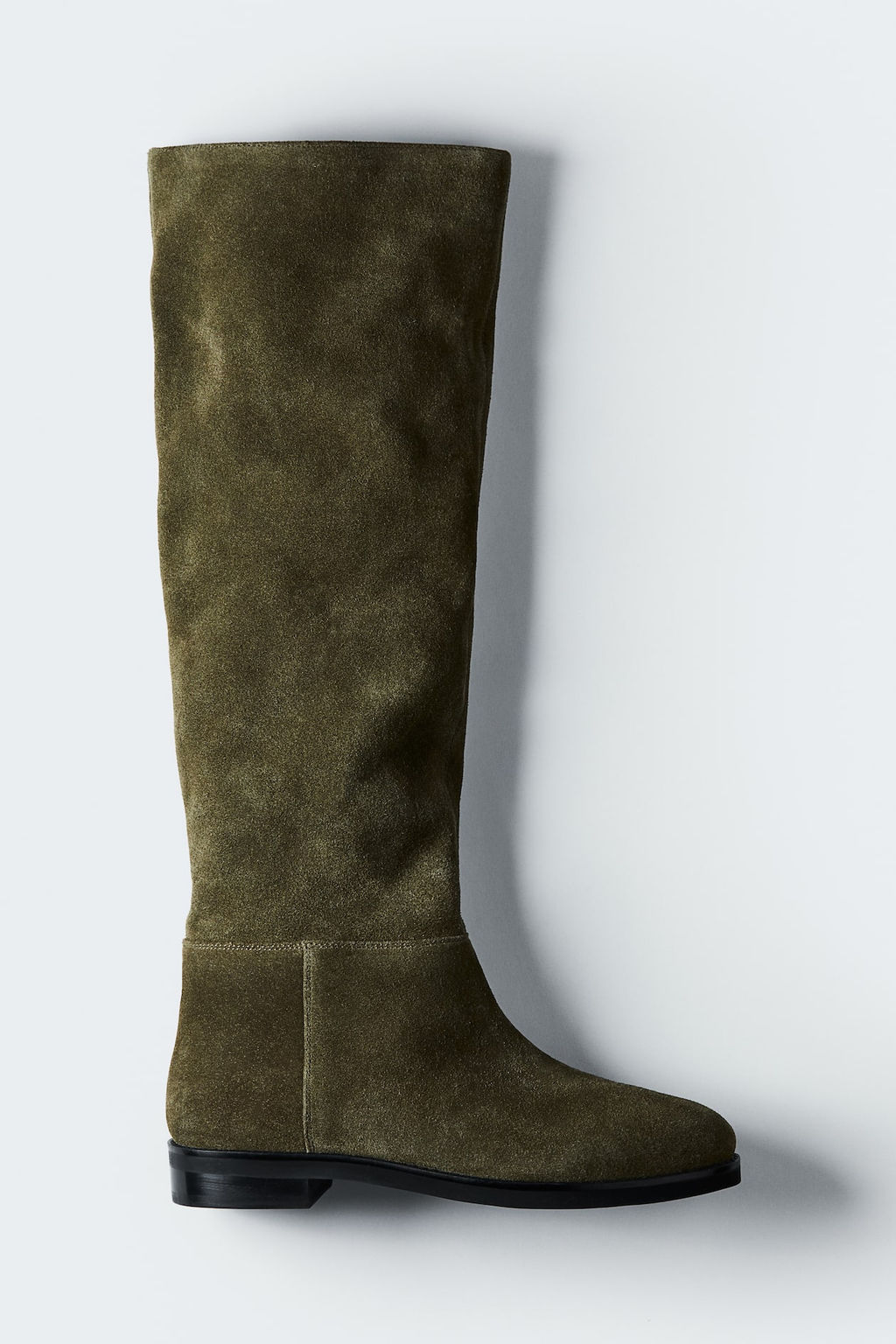 Botas de ante a la rodilla