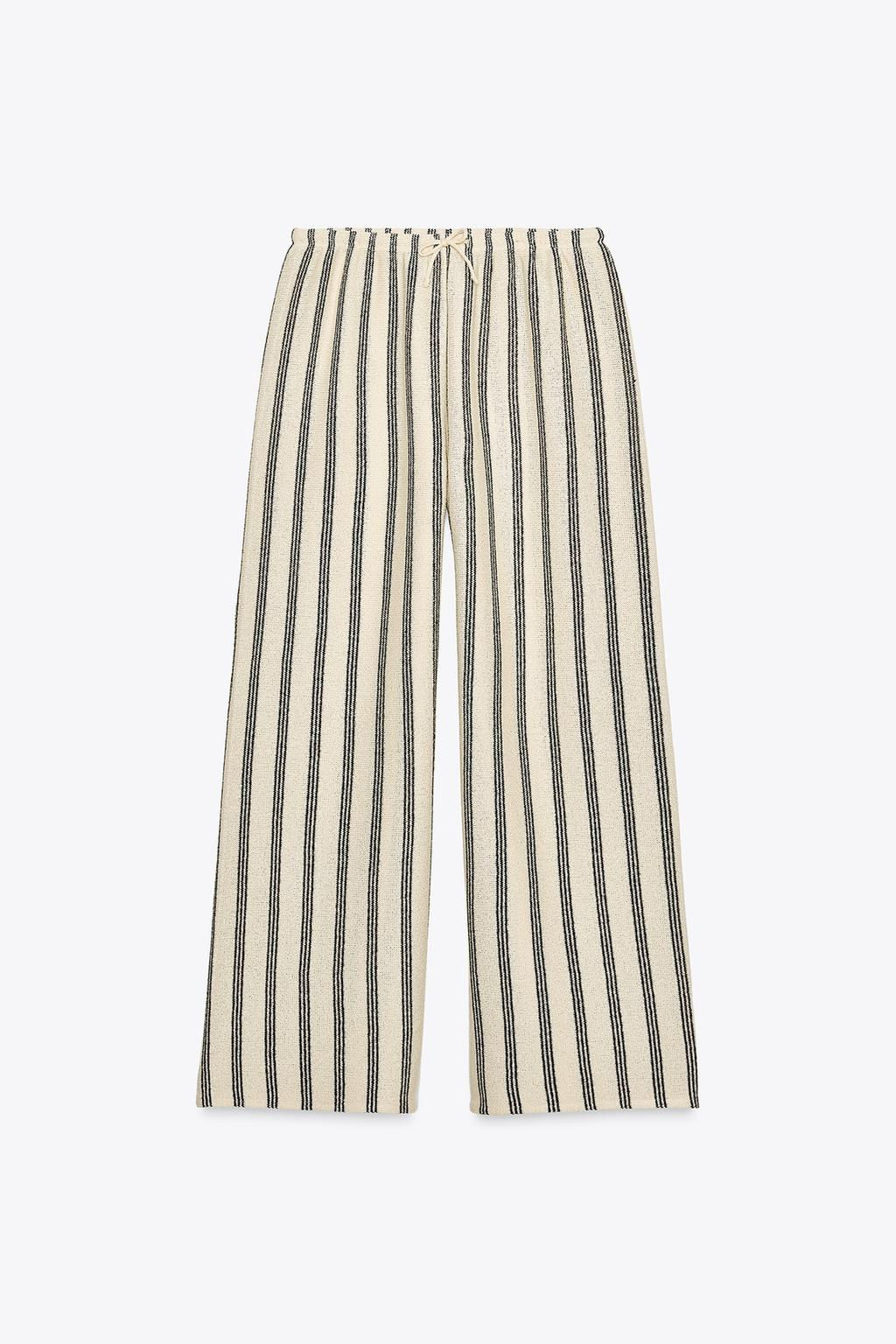RUSTIC STRAIGHT-LEG TROUSERS - Zara фото 18