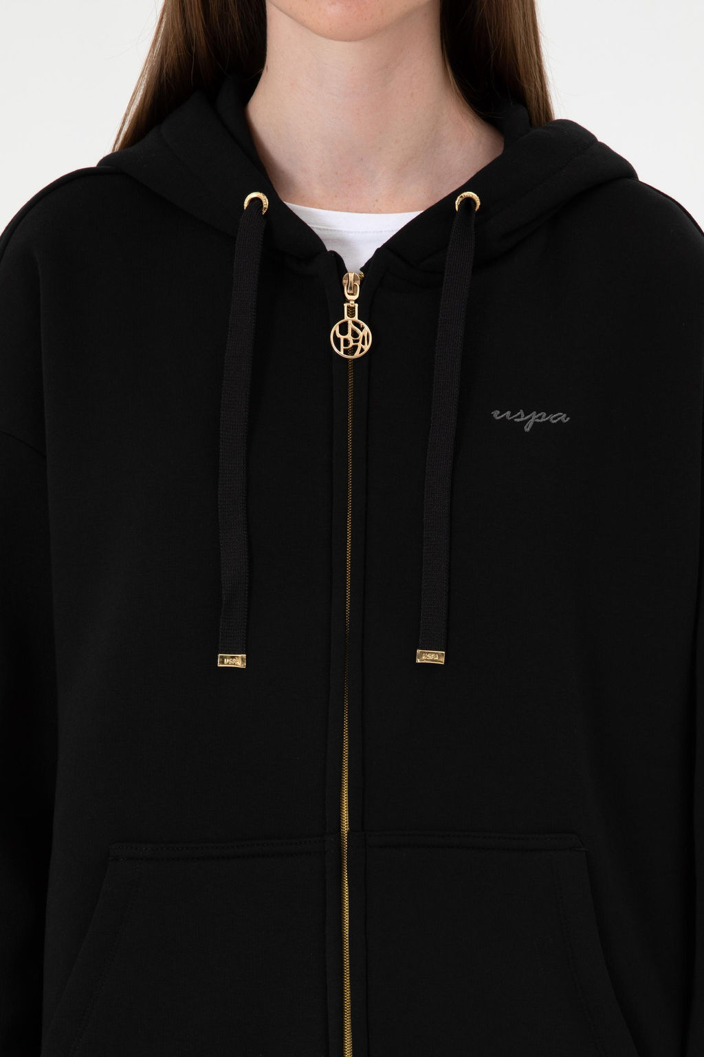 Kad_n Siyah Sweatshirt Sepette S_rpriz _ndirim - U.s. polo assn фото 6