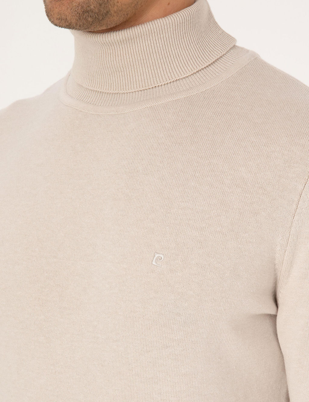 Ta_ Slim Fit Bal_k__ Yaka Basic Triko Kazak - Pierre cardin фото 7