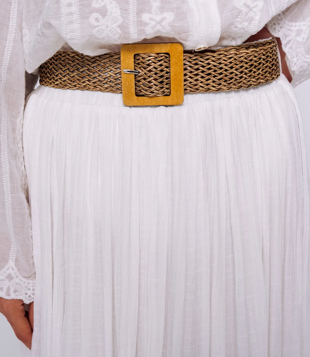 Юбка #КТ1251, белый